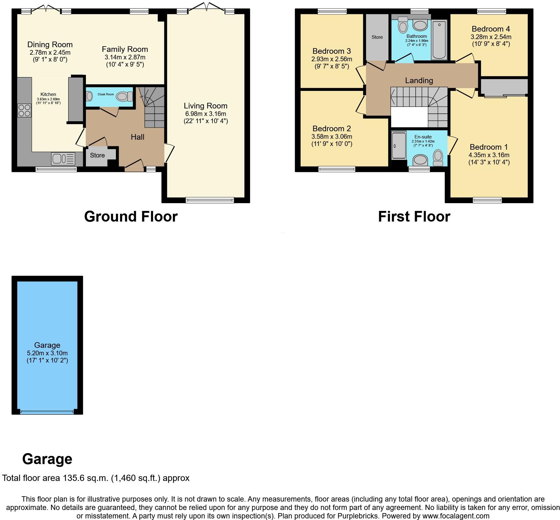 Stirling Road, Midway, Swadlincote, DE11 floorplan