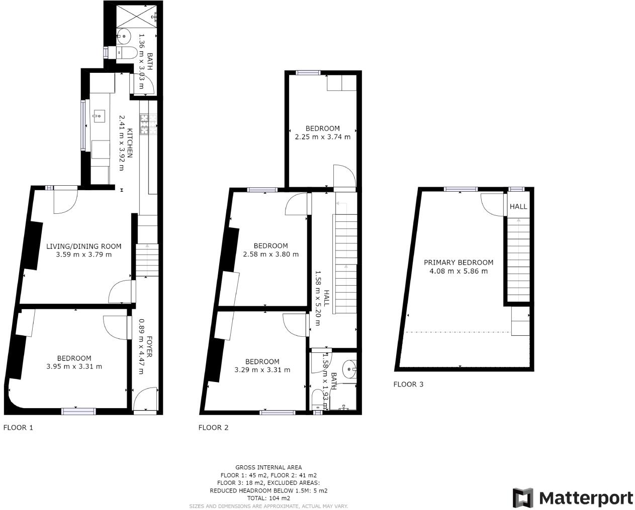 43 Wellington Street, Nottingham, NG3 1DX floorplan