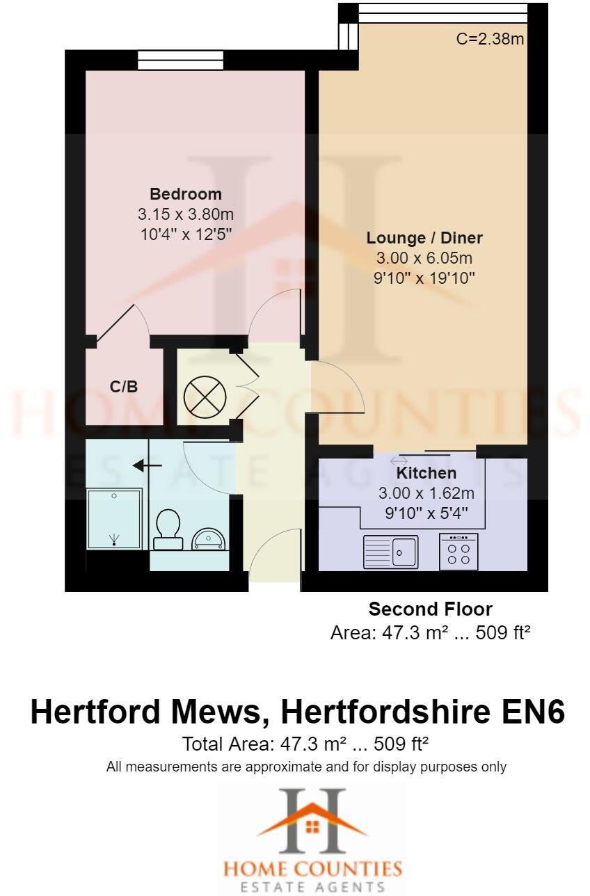 Billy Lows Lane, Potters Bar, EN6 floorplan