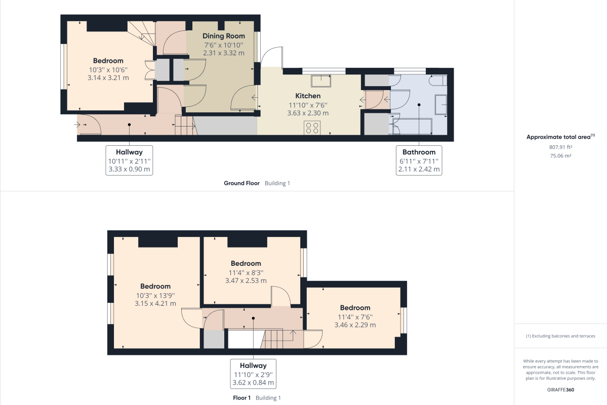 Clinton Road, Northampton, NN4 floorplan