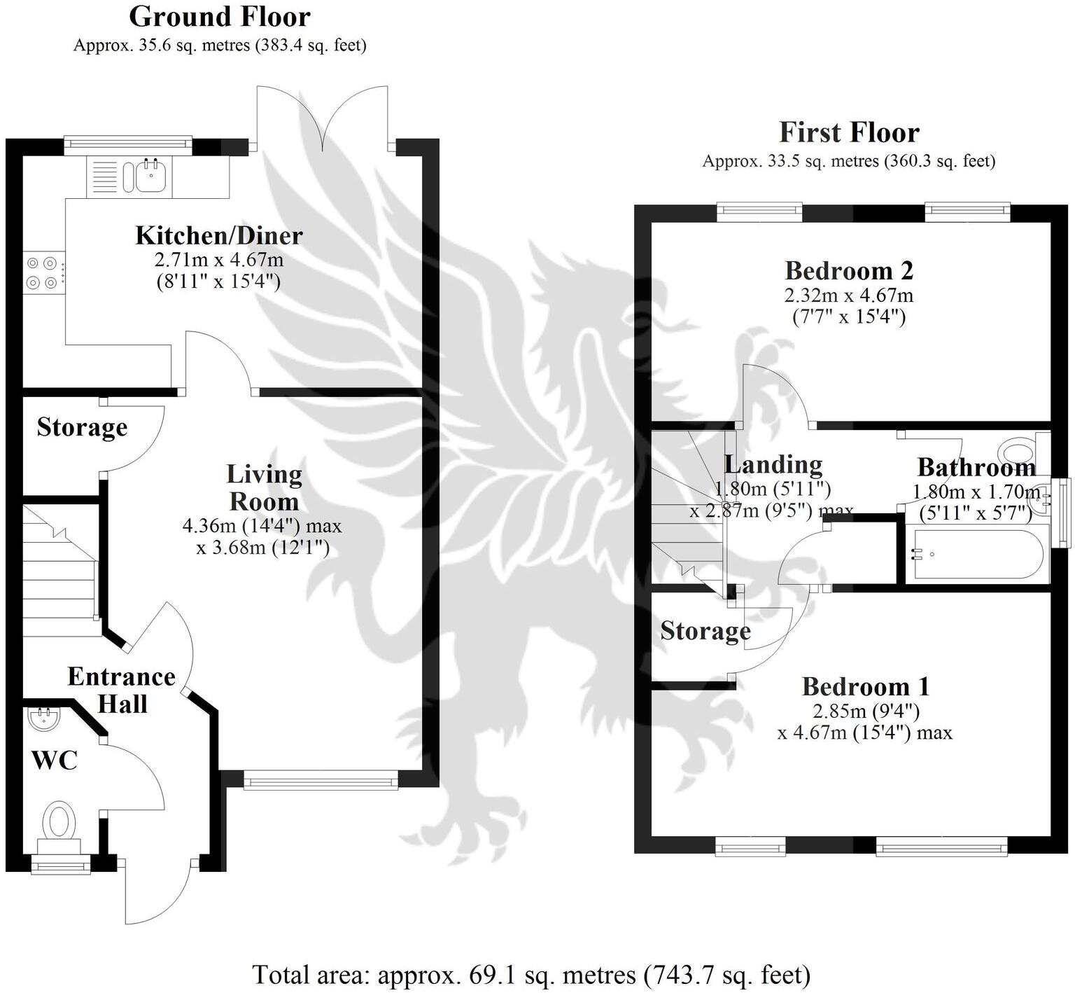 Sillars Green, Malmesbury, SN16 floorplan