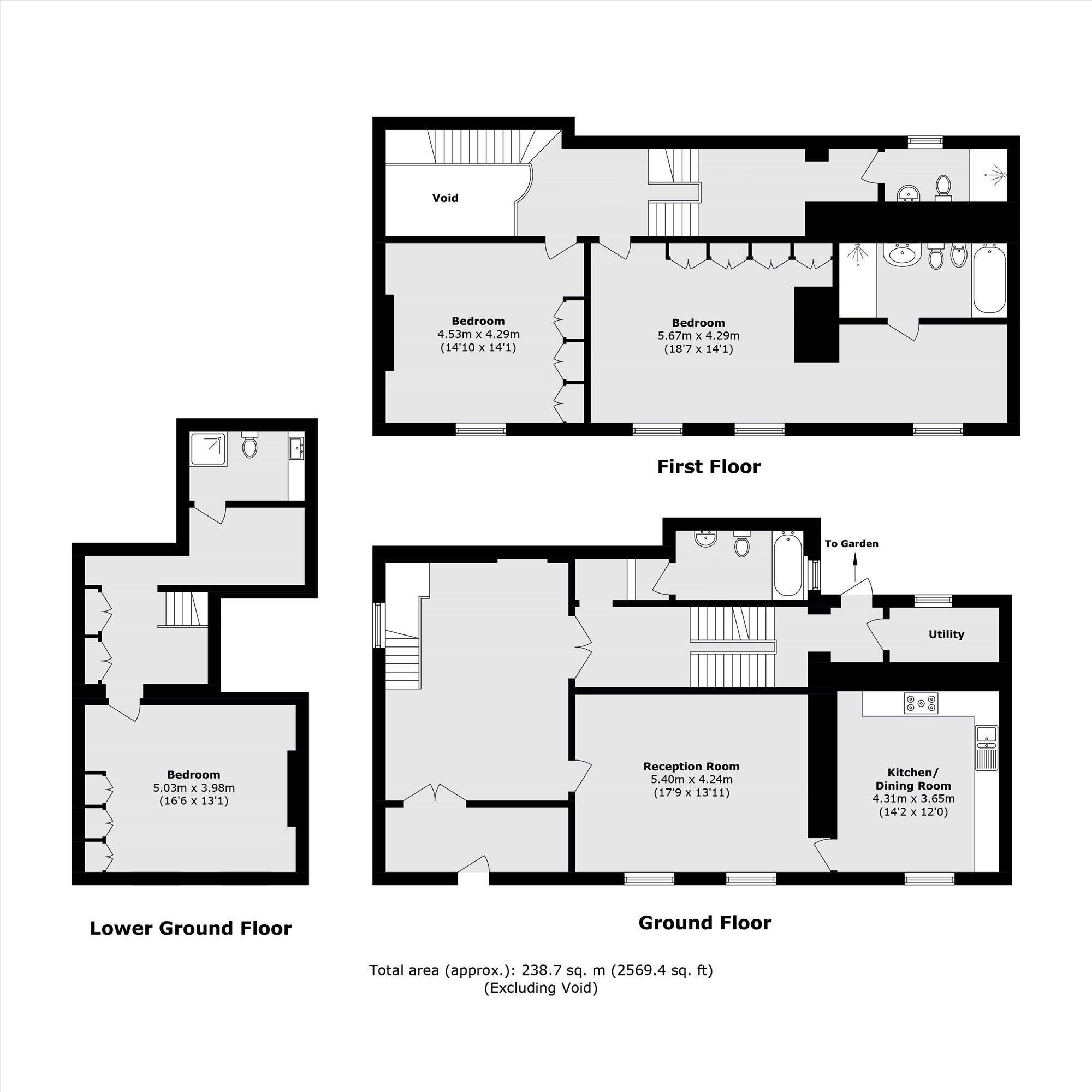 Clapham High Street, London floorplan