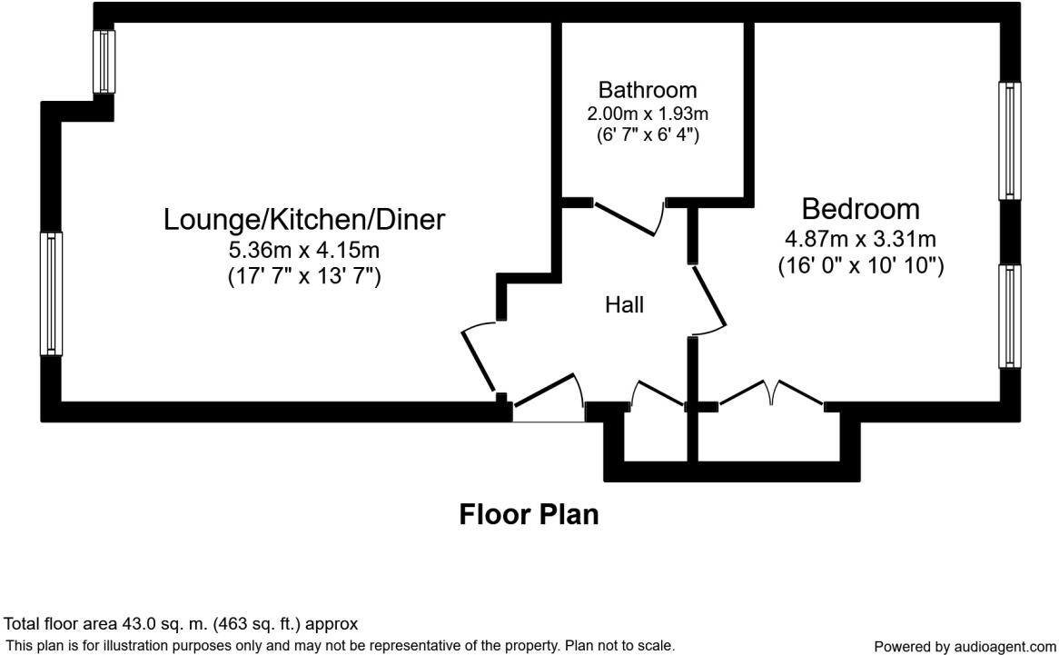 Stour Street, Canterbury, Kent, CT1 floorplan