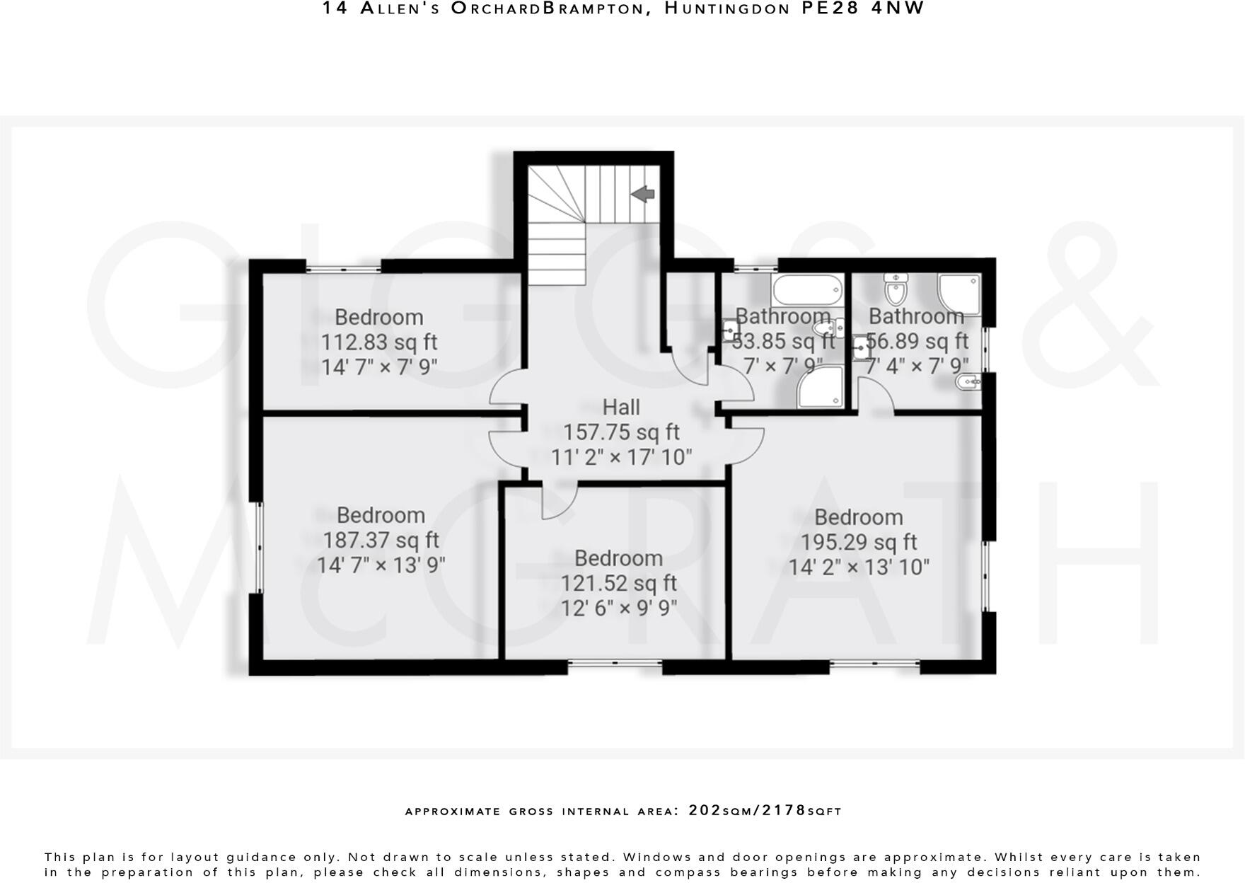 Allens Orchard, Brampton, Huntingdon, Cambridgeshire, PE28 4NW floorplan