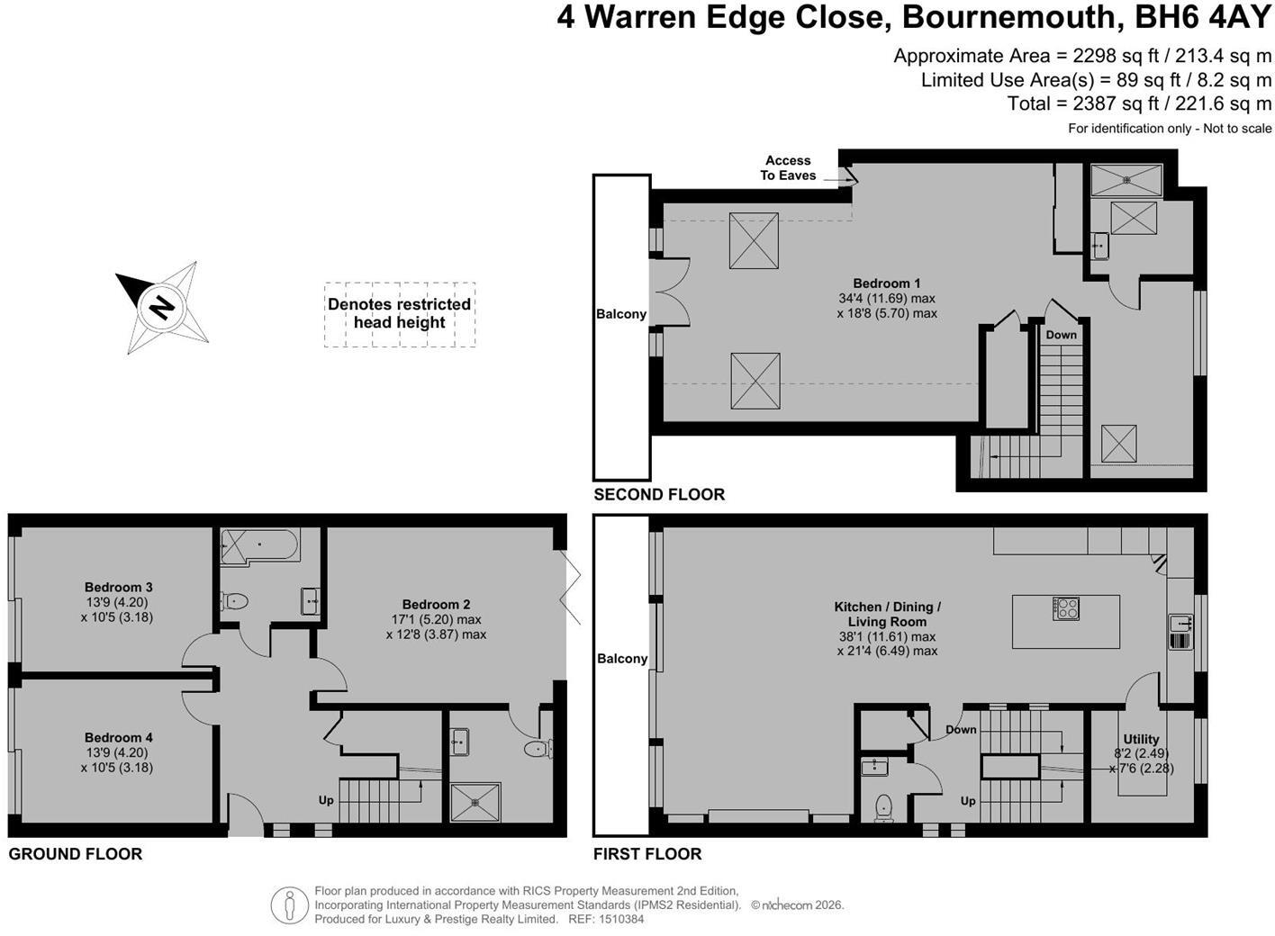 Warren Edge Close, Bournemouth floorplan