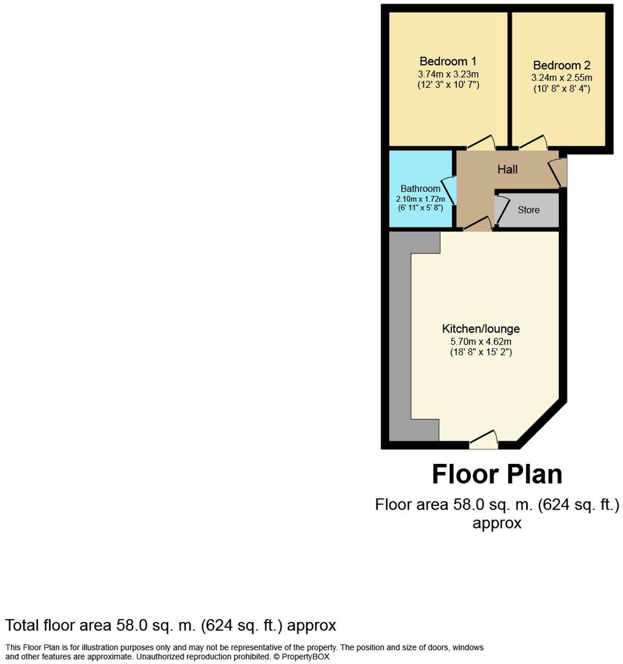 Stonegate Mews, Balby, DN4 floorplan