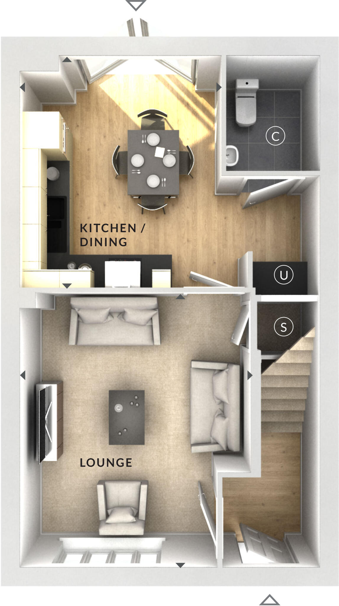 Redwood Avenue, Off Winchester Road, Basingstoke, Hampshire, RG23 7SZ floorplan