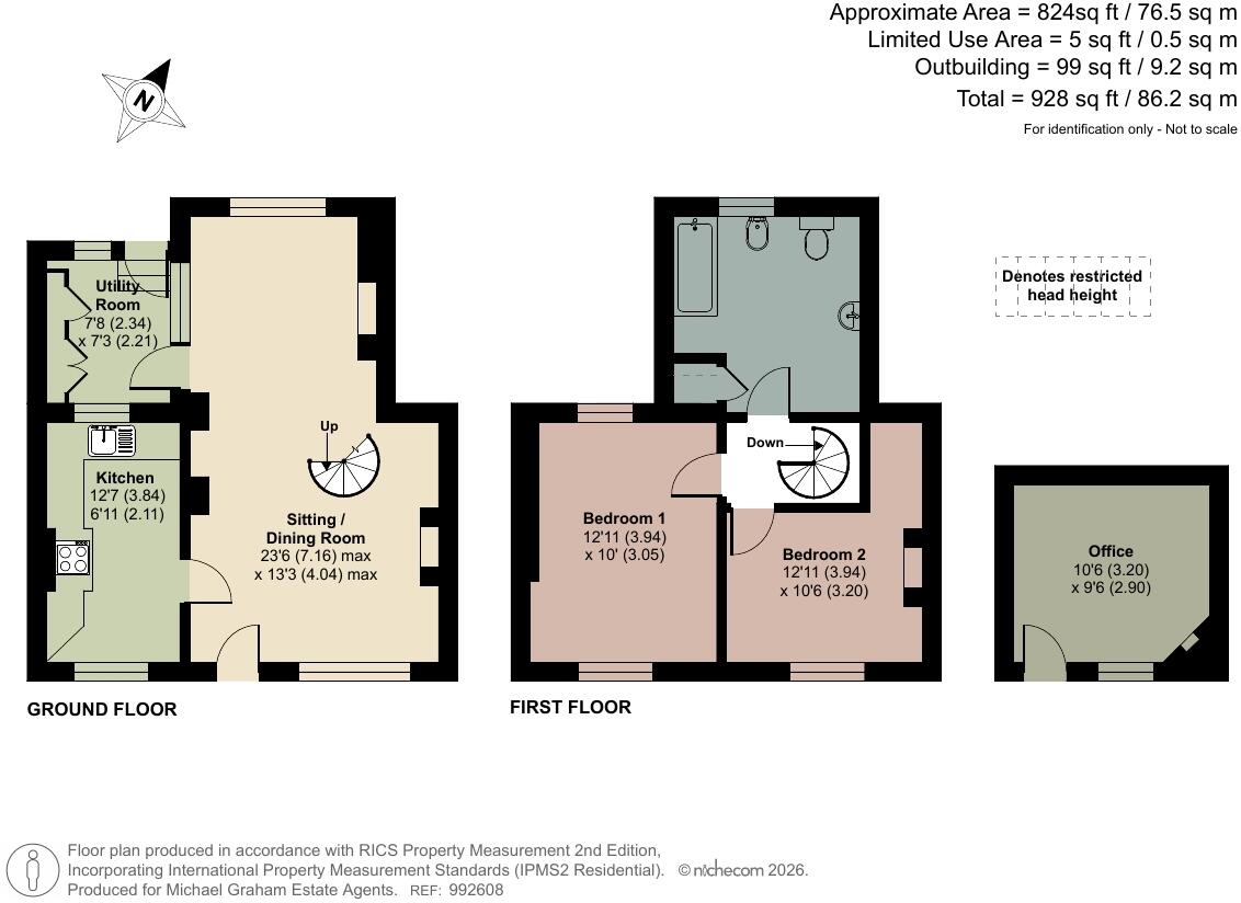 High Street, Harrold, Bedfordshire, MK43 floorplan