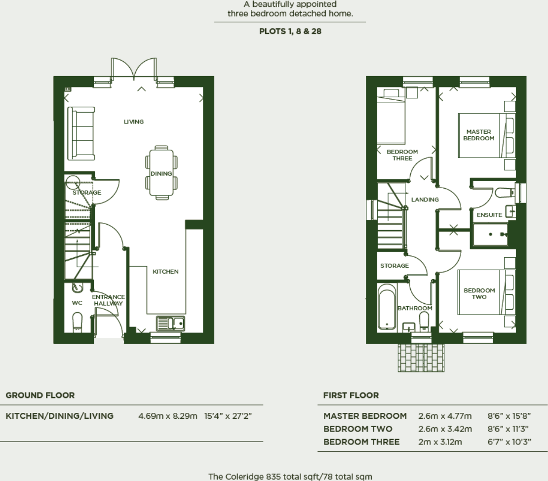 Neroche Meadows, Broadway, Ilminster floorplan