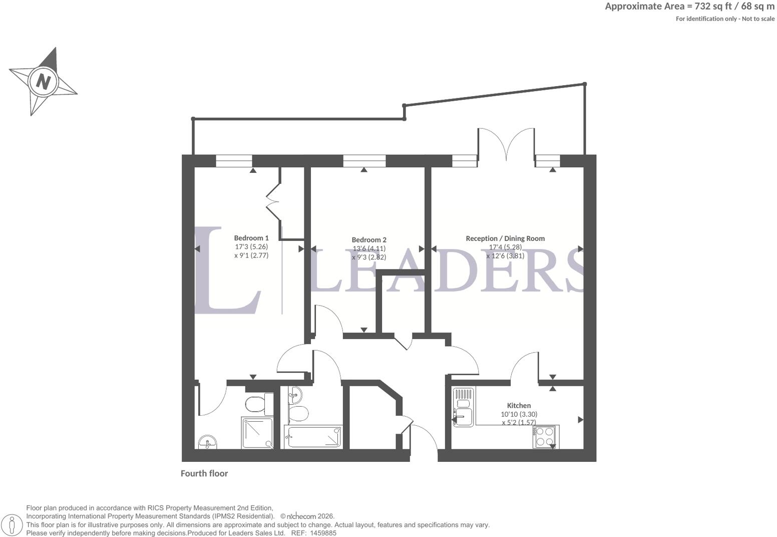 Lifeboat Quay, Poole, Dorset floorplan