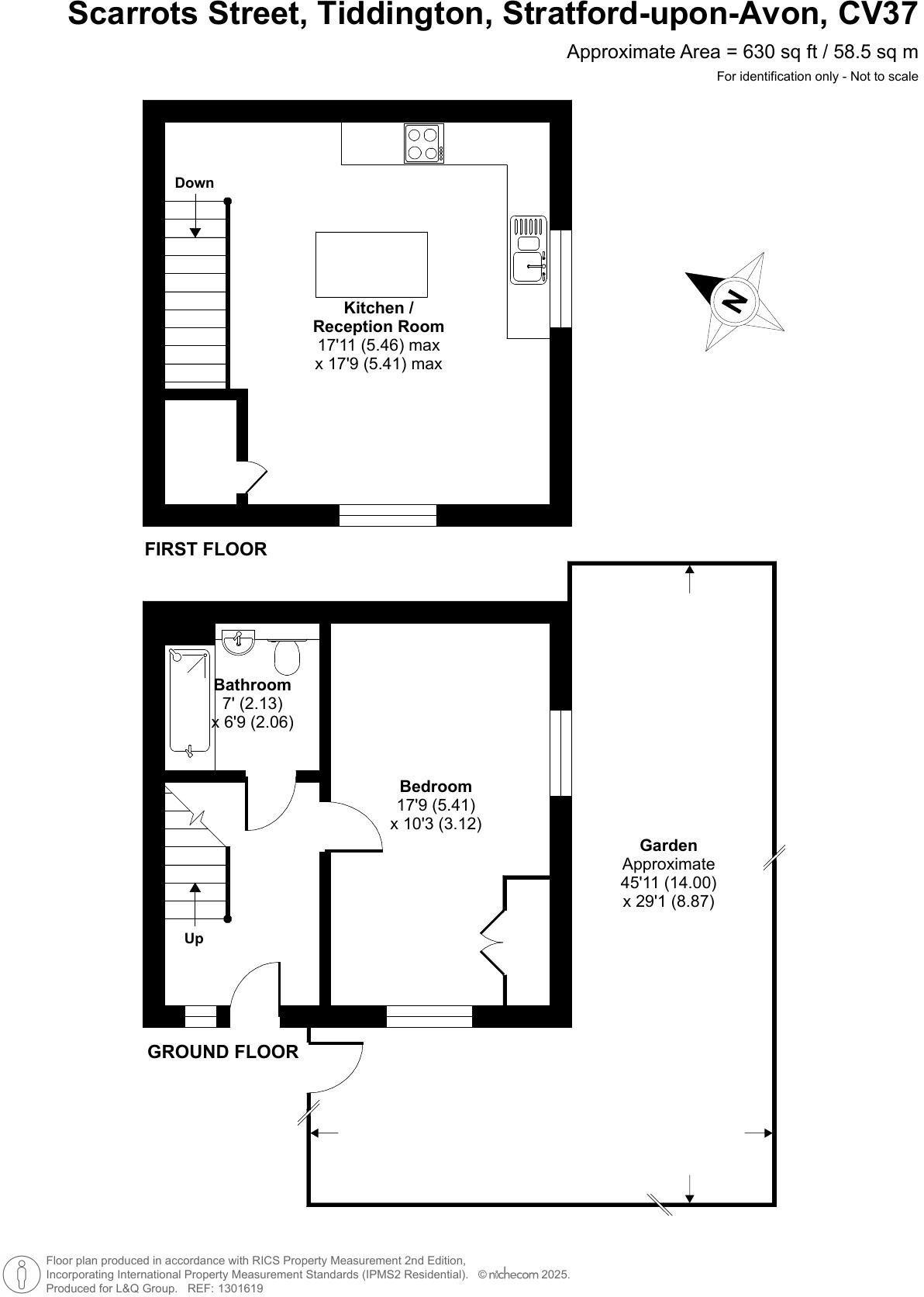 Scarrots Street, Tiddington, CV37 7DG floorplan