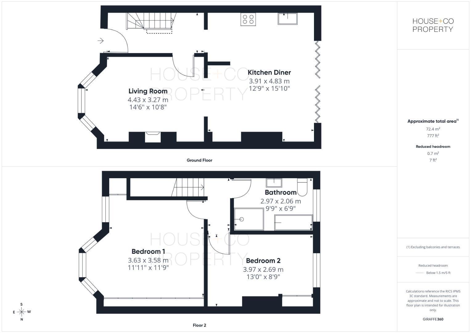 Ivor Road, Bristol floorplan