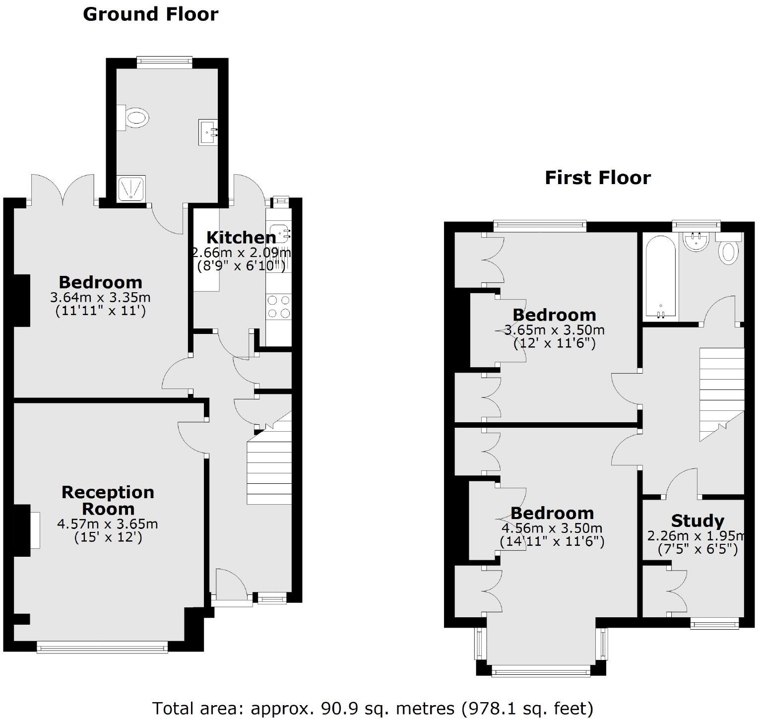 Streatham Vale, Streatham floorplan