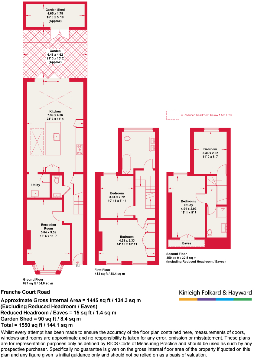 Franche Court Road, Earlsfield, London, SW17 floorplan