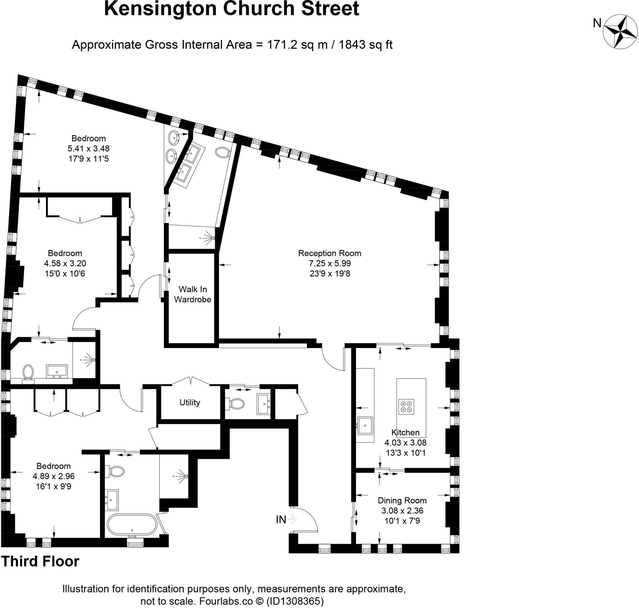 145 Kensington Church Street London W8 floorplan