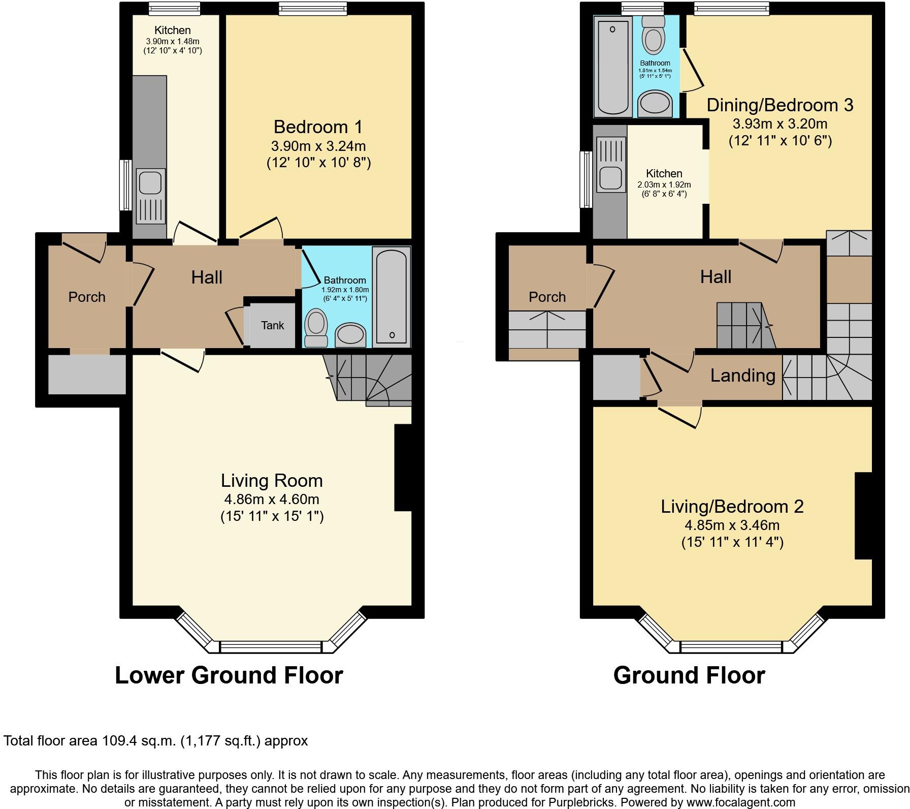 46, Trier Way, Gloucester, GL1 floorplan