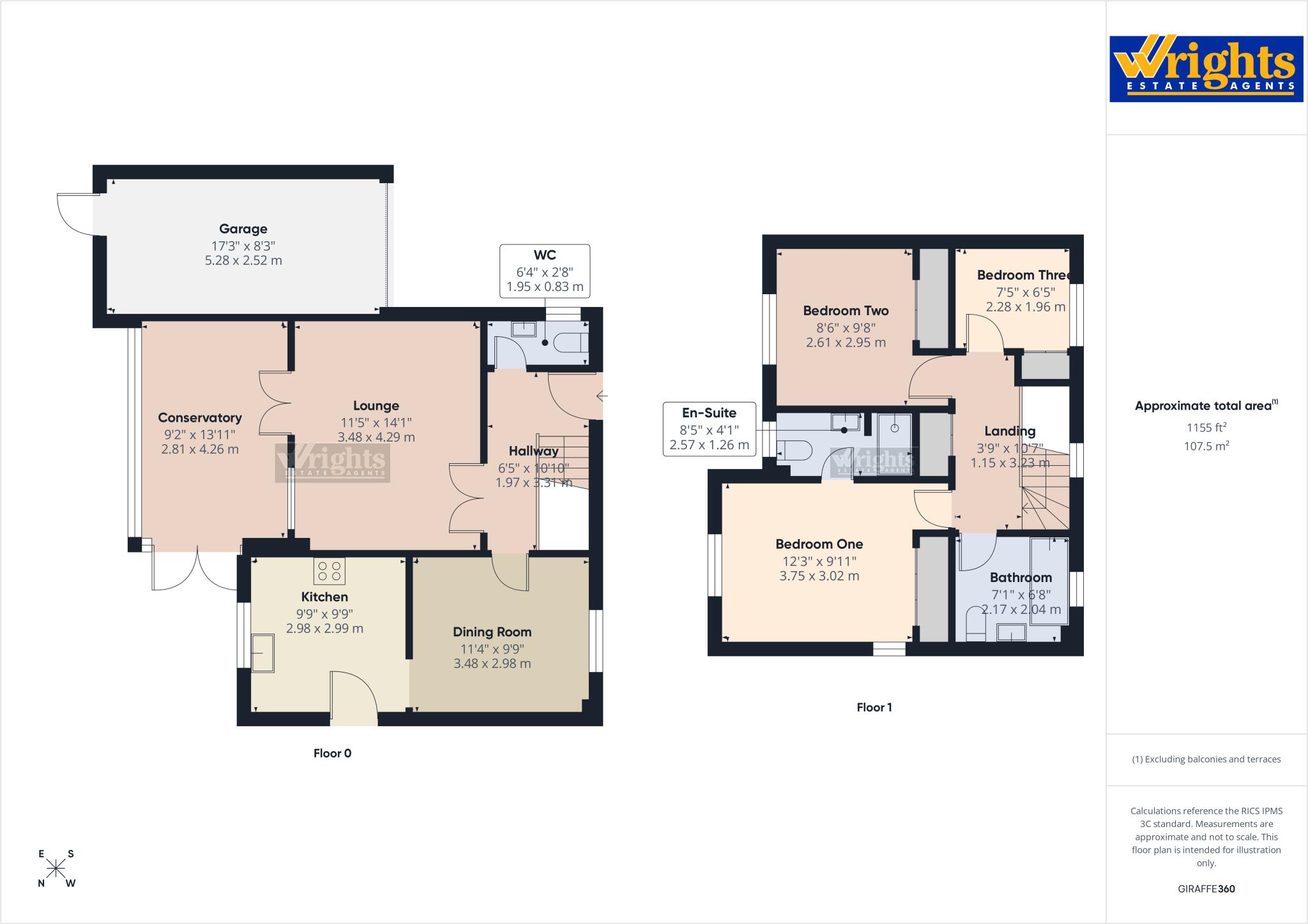 Cowslip Road, Broadstone, Dorset, BH18 floorplan