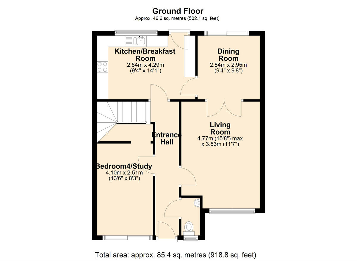Down Road, Plymouth, PL7 floorplan