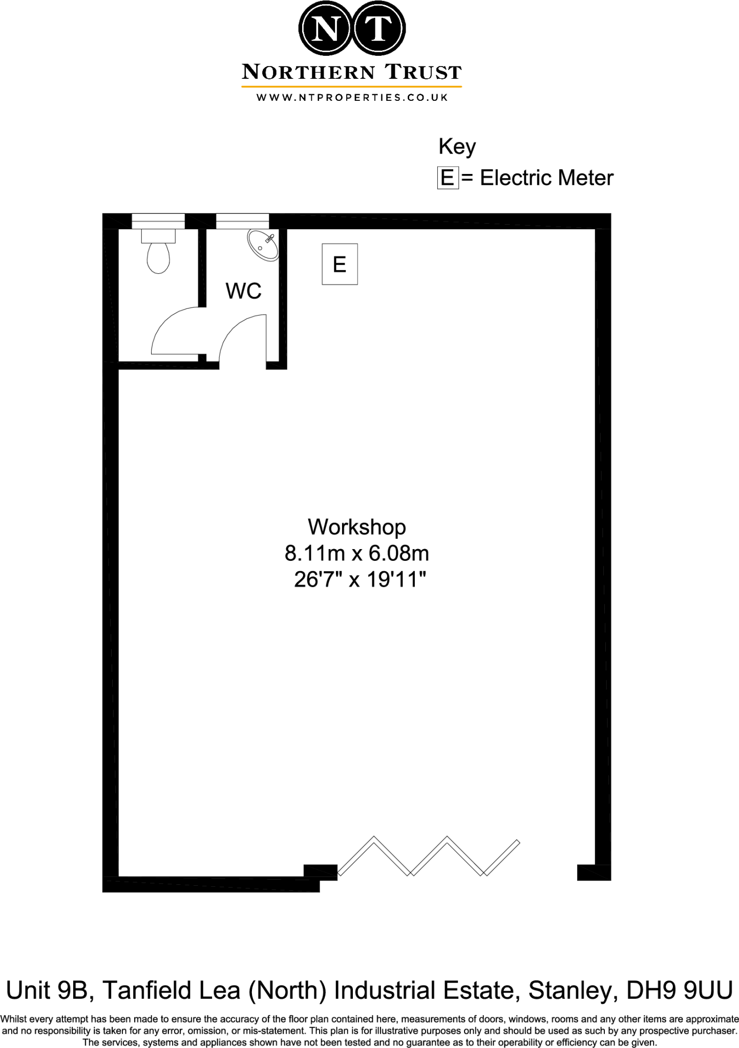 Unit 9B Floor Plan