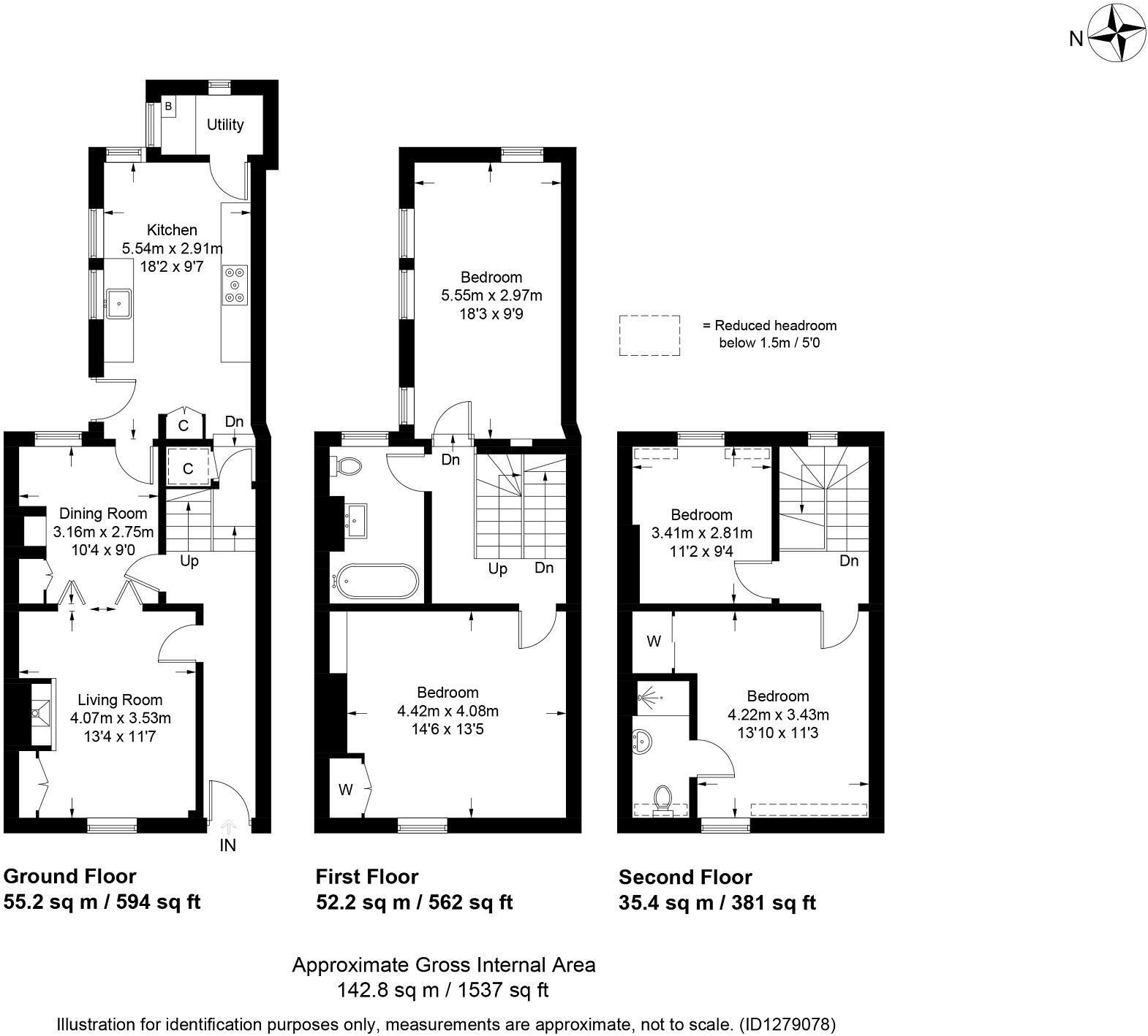 Hospital Road, Moreton-in-Marsh, Gloucestershire. GL56 0BL floorplan