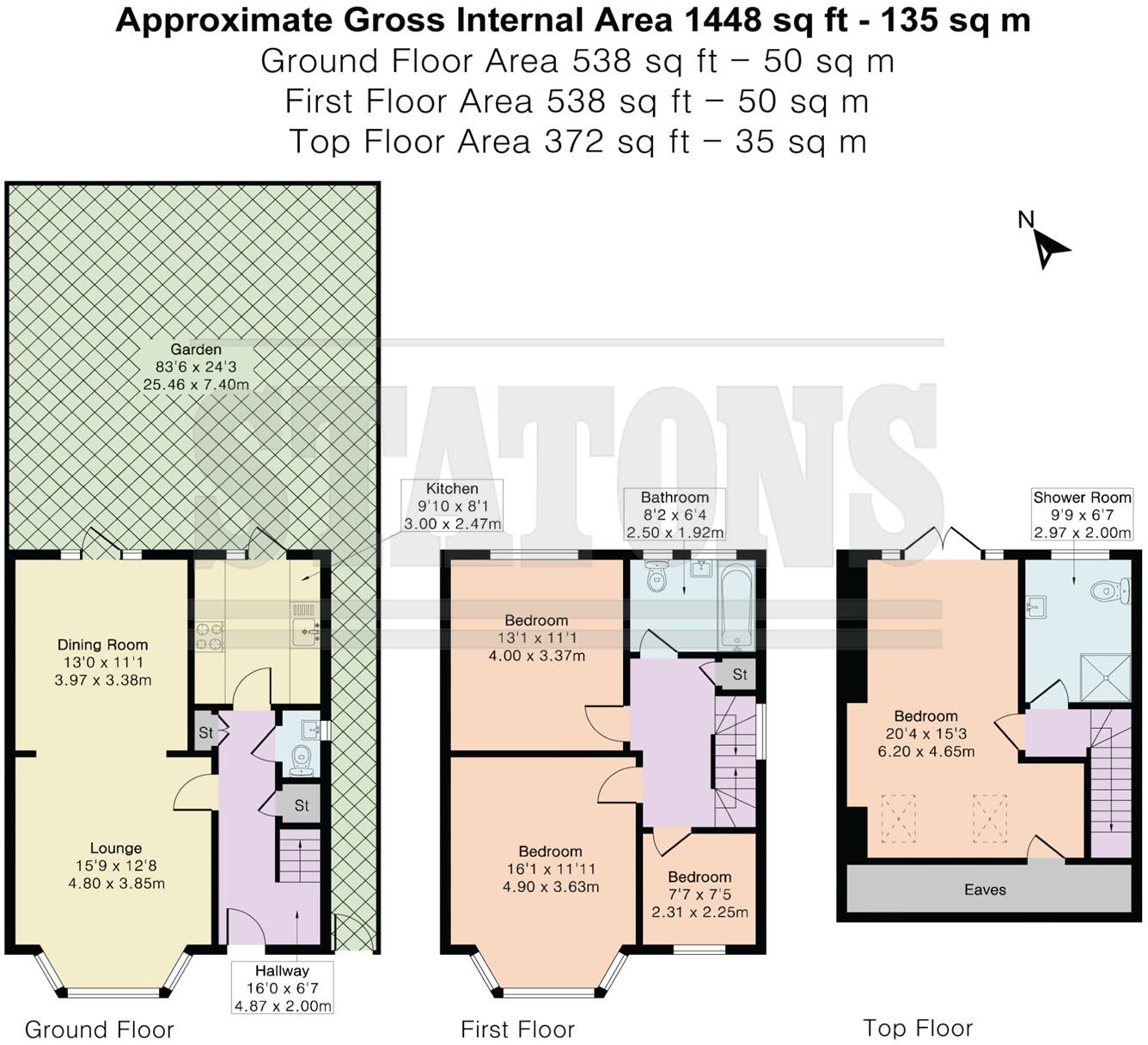 Mayfield Avenue, North Finchley, London, N12 floorplan