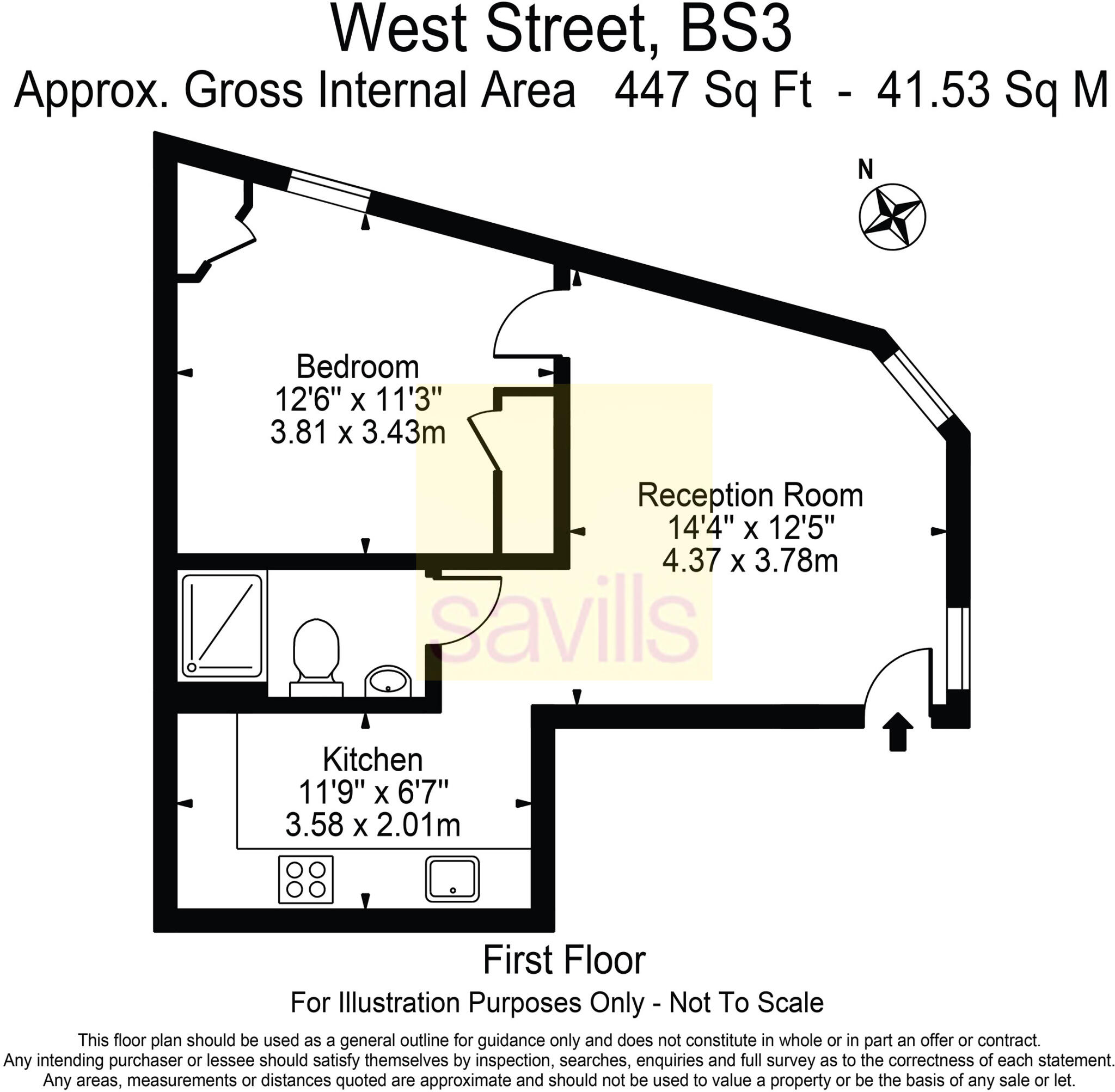 West Street, Bedminster, Bristol, Somerset, BS3 floorplan