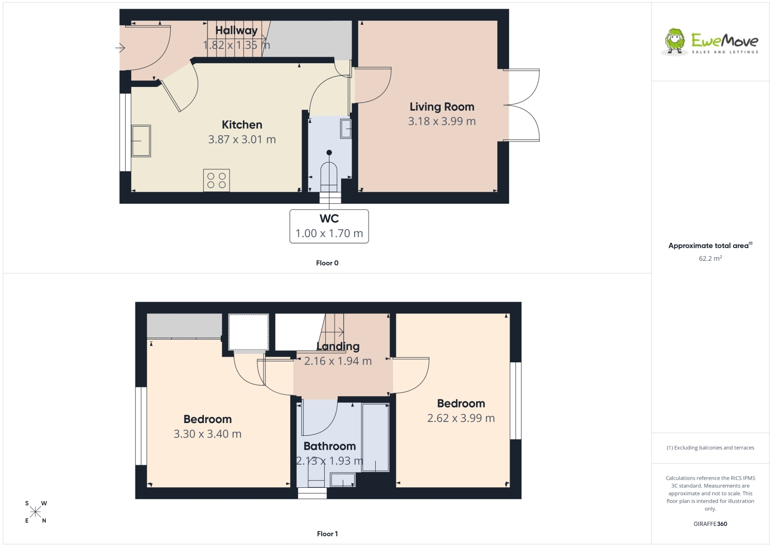 Wenlock Way, Manchester, M125WH floorplan