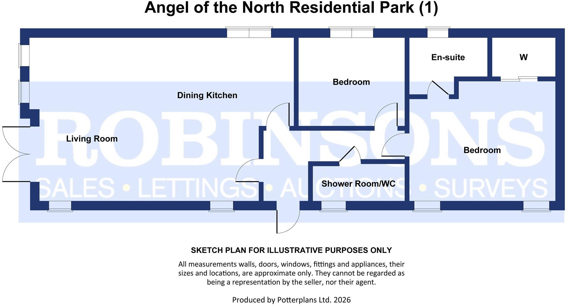 Angel of the North Residential Park, Birtley floorplan