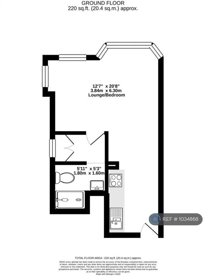 King & Queen Street, London, SE17 floorplan