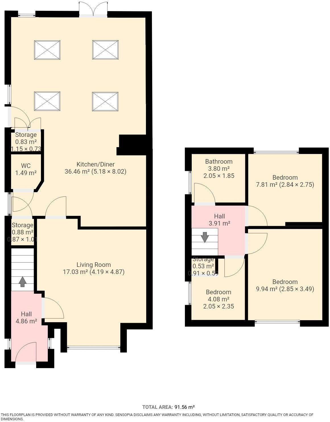 Upper Wortley Road, Rotherham, S61 2AB floorplan
