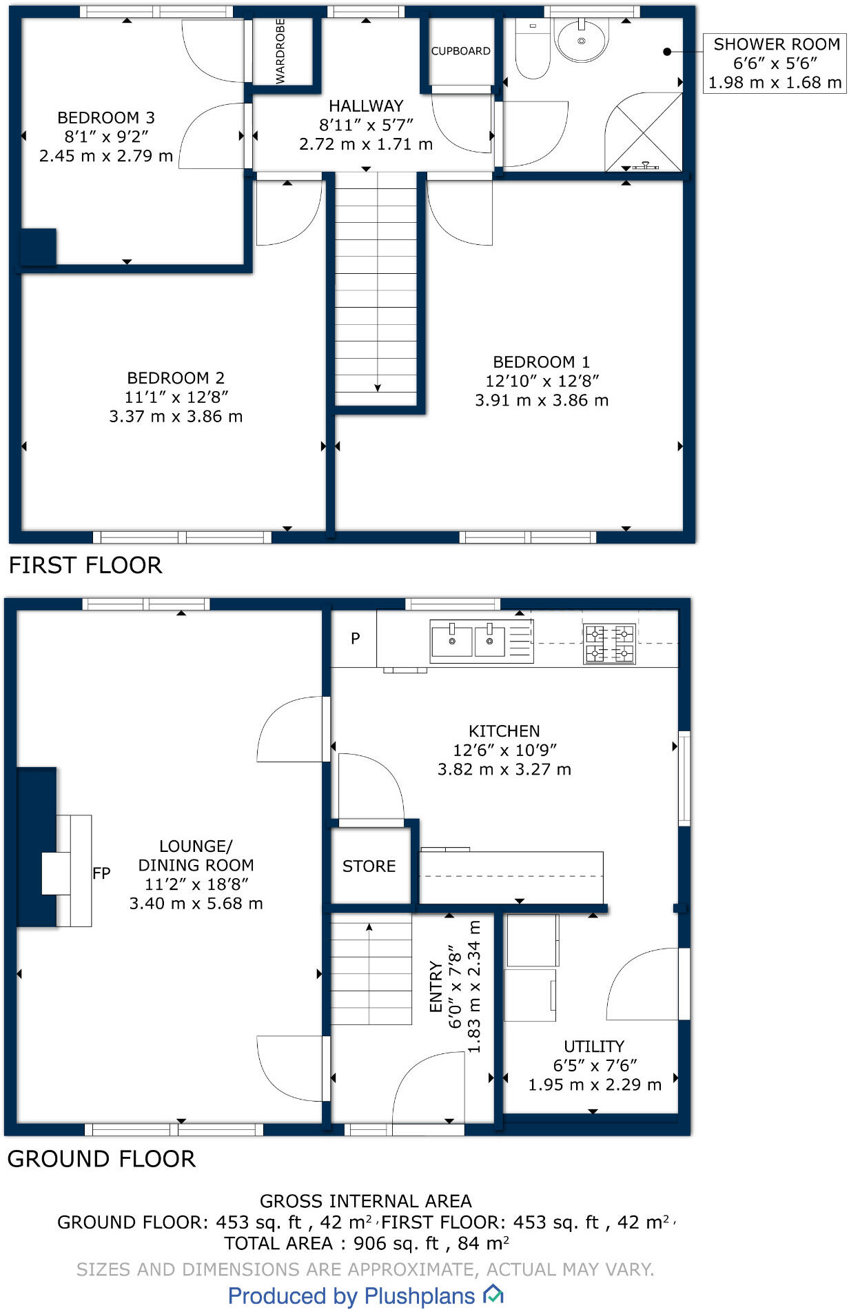Carnshalloch Avenue, Patna, East Ayrshire, KA6 7NT floorplan