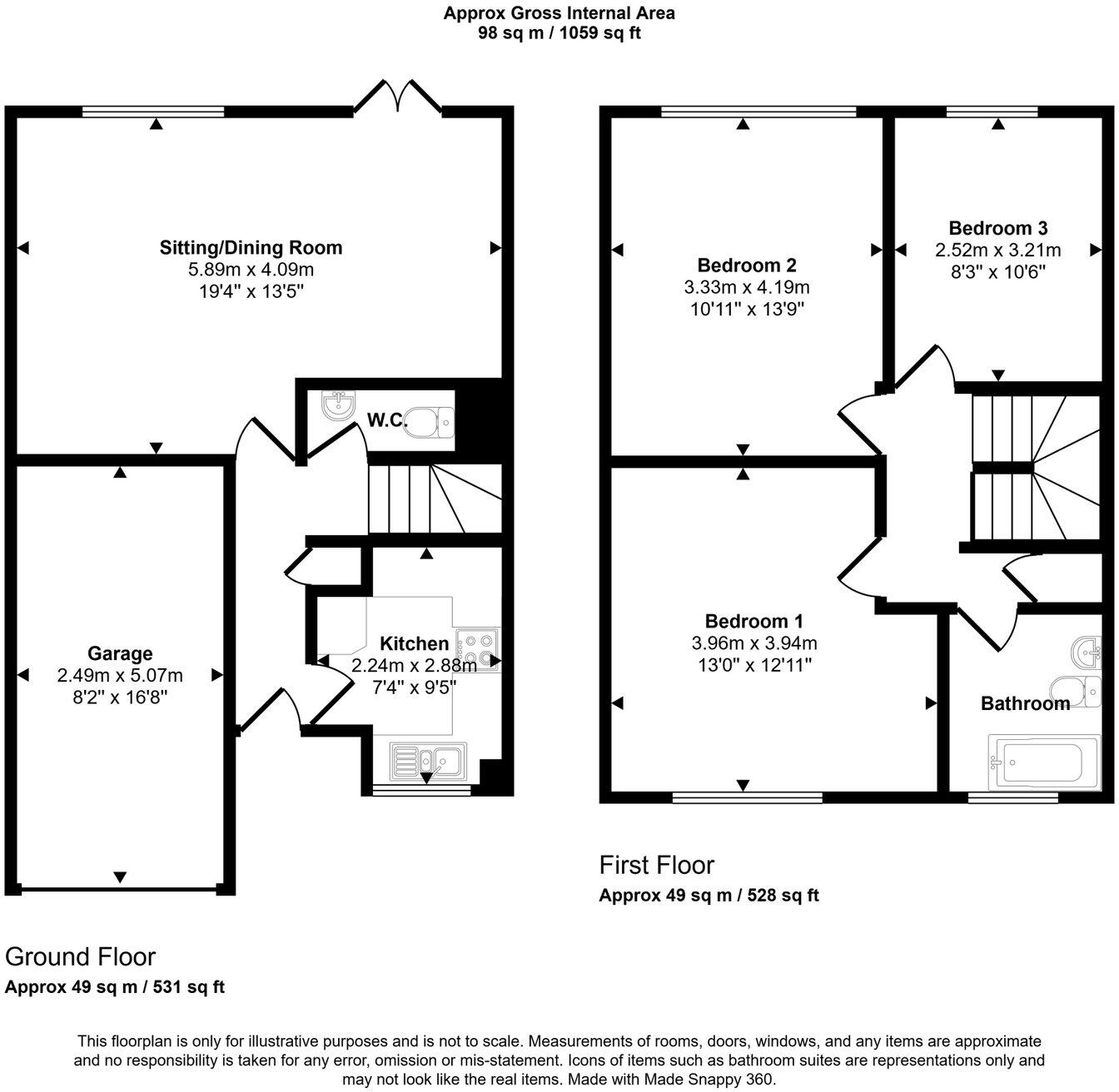 Russet Close, Alresford floorplan
