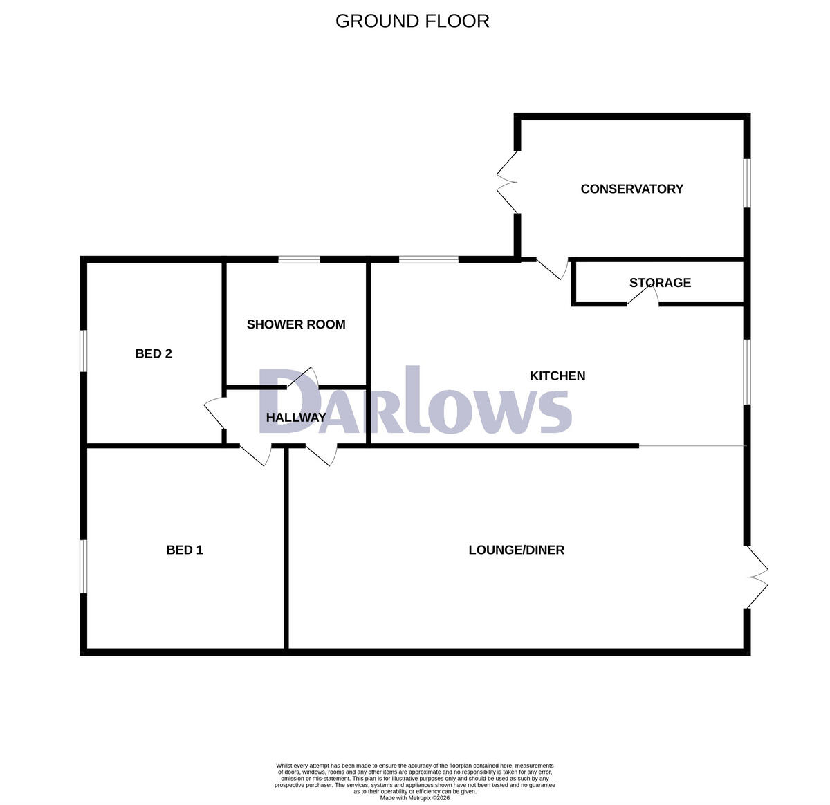 Caernarvon Grove, Merthyr Tydfil floorplan