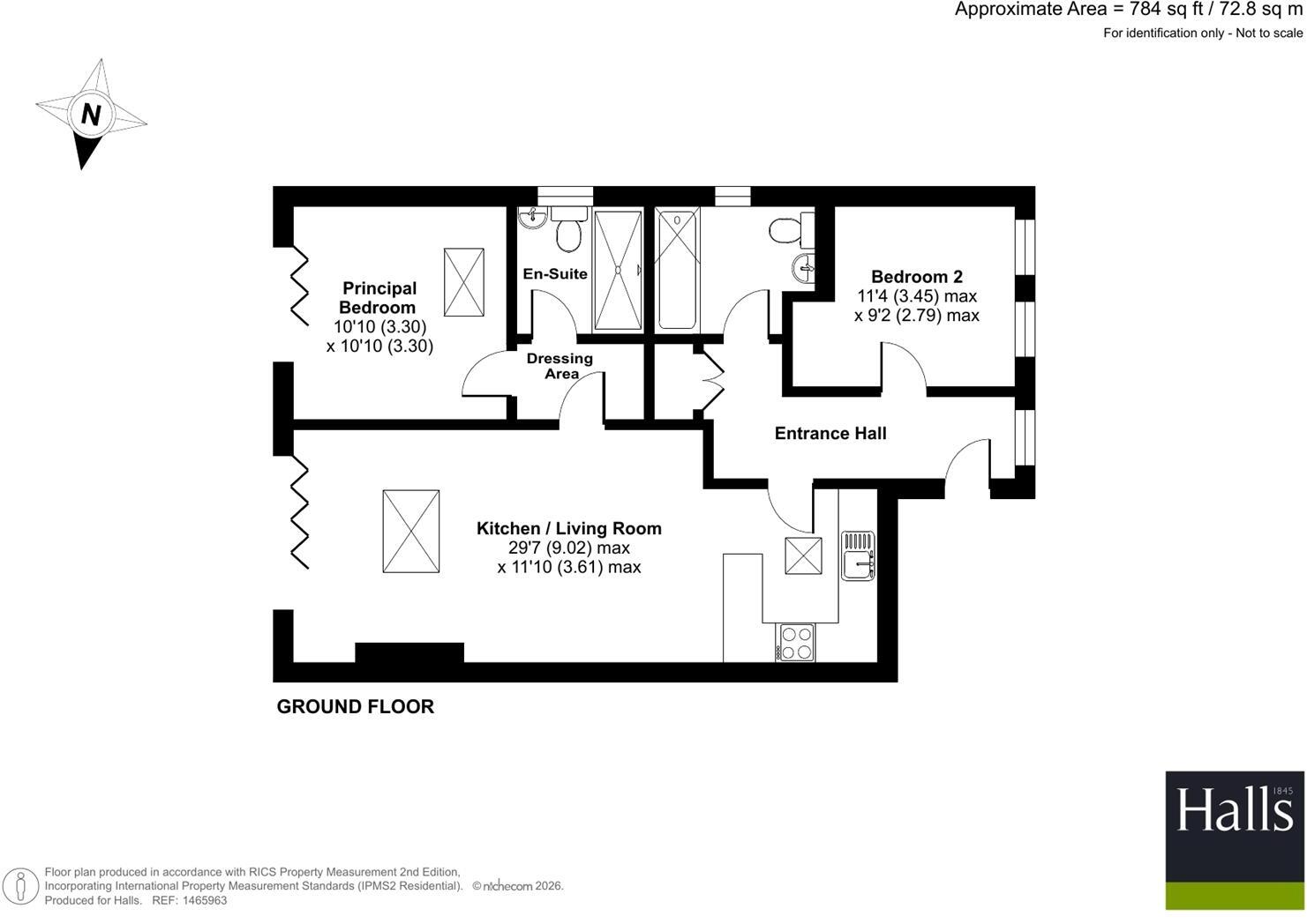 Limekiln Lane, Lilleshall, Telford floorplan
