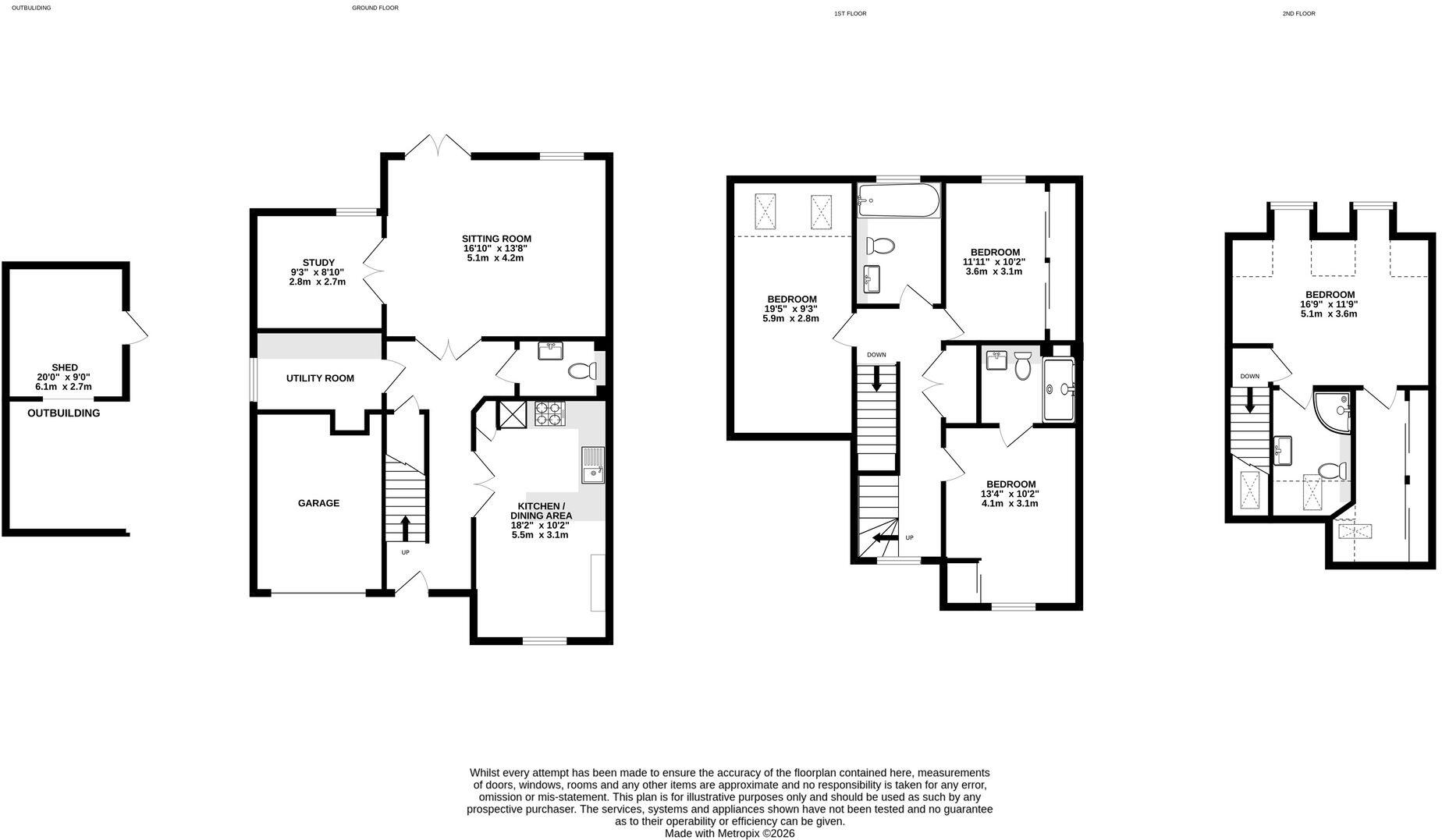 Royston Drive, Ewshot, GU10 floorplan