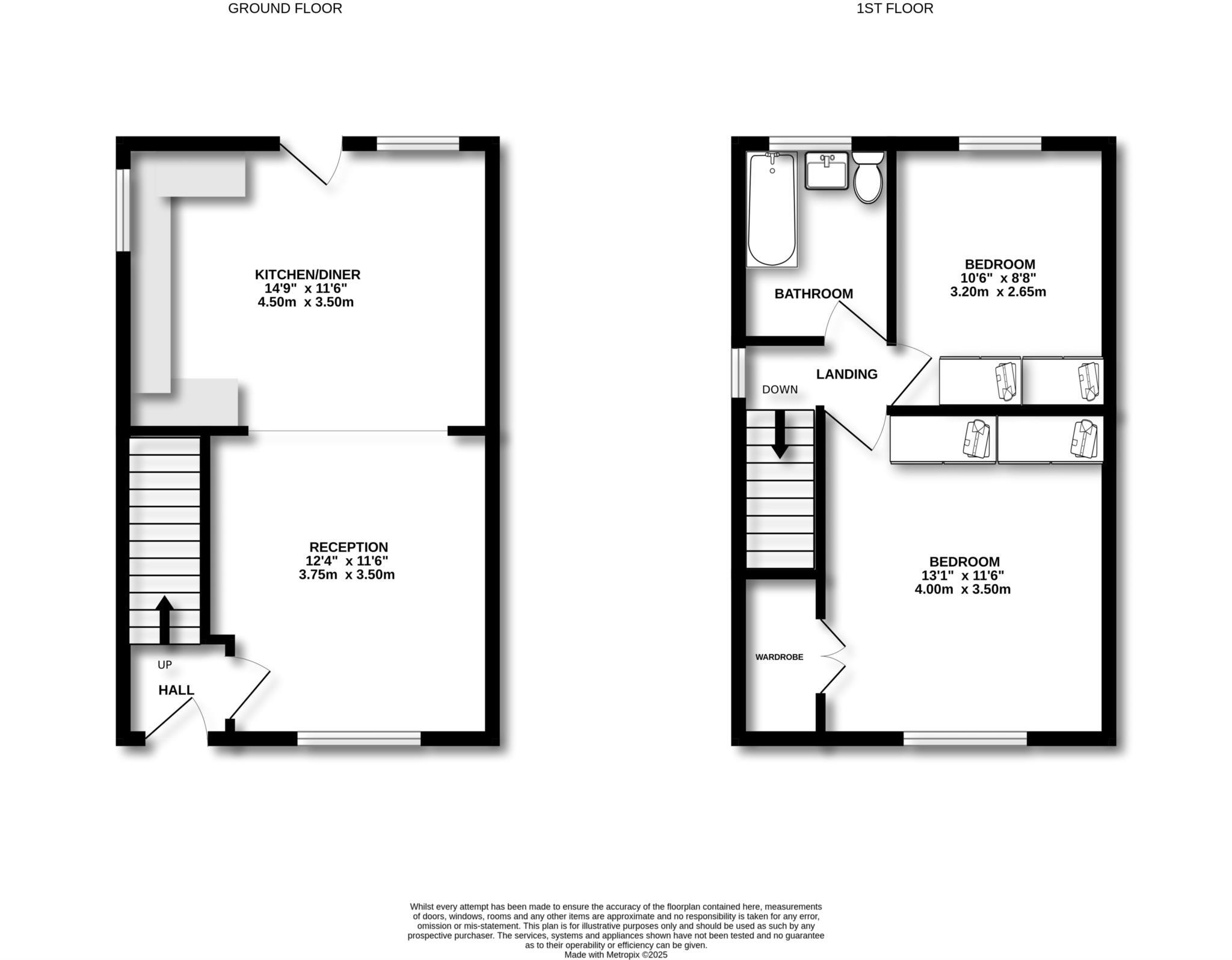 14 Moreton Street, Oldham, OL9 0LP floorplan