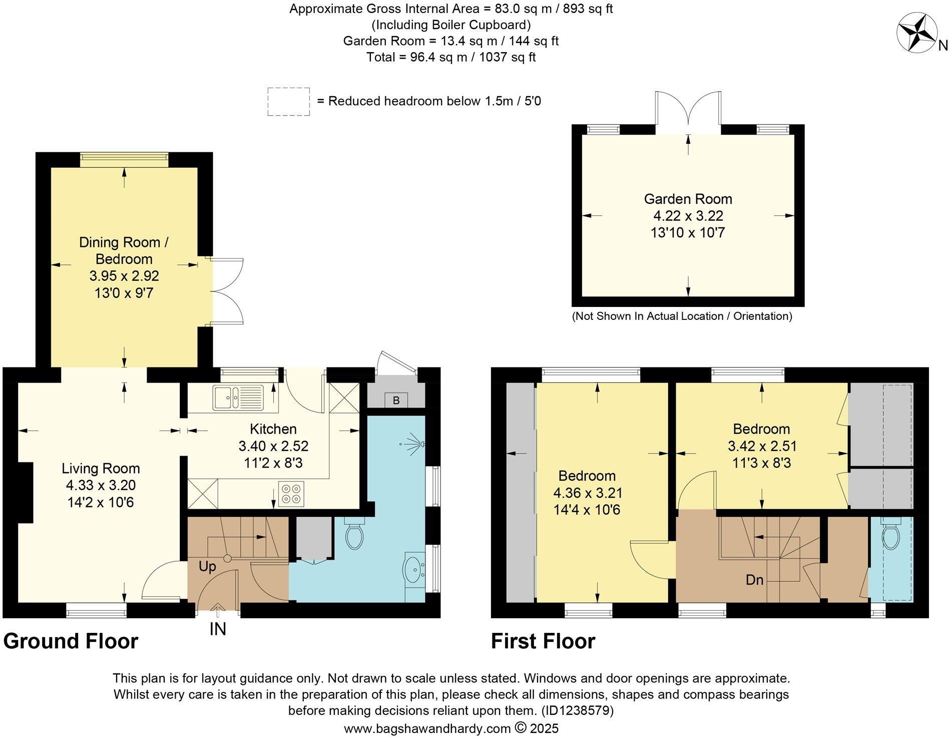 White Way, Great Bookham, Leatherhead, Surrey, KT23 floorplan