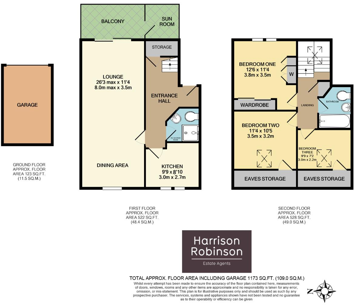 Warlbeck, Ilkley floorplan