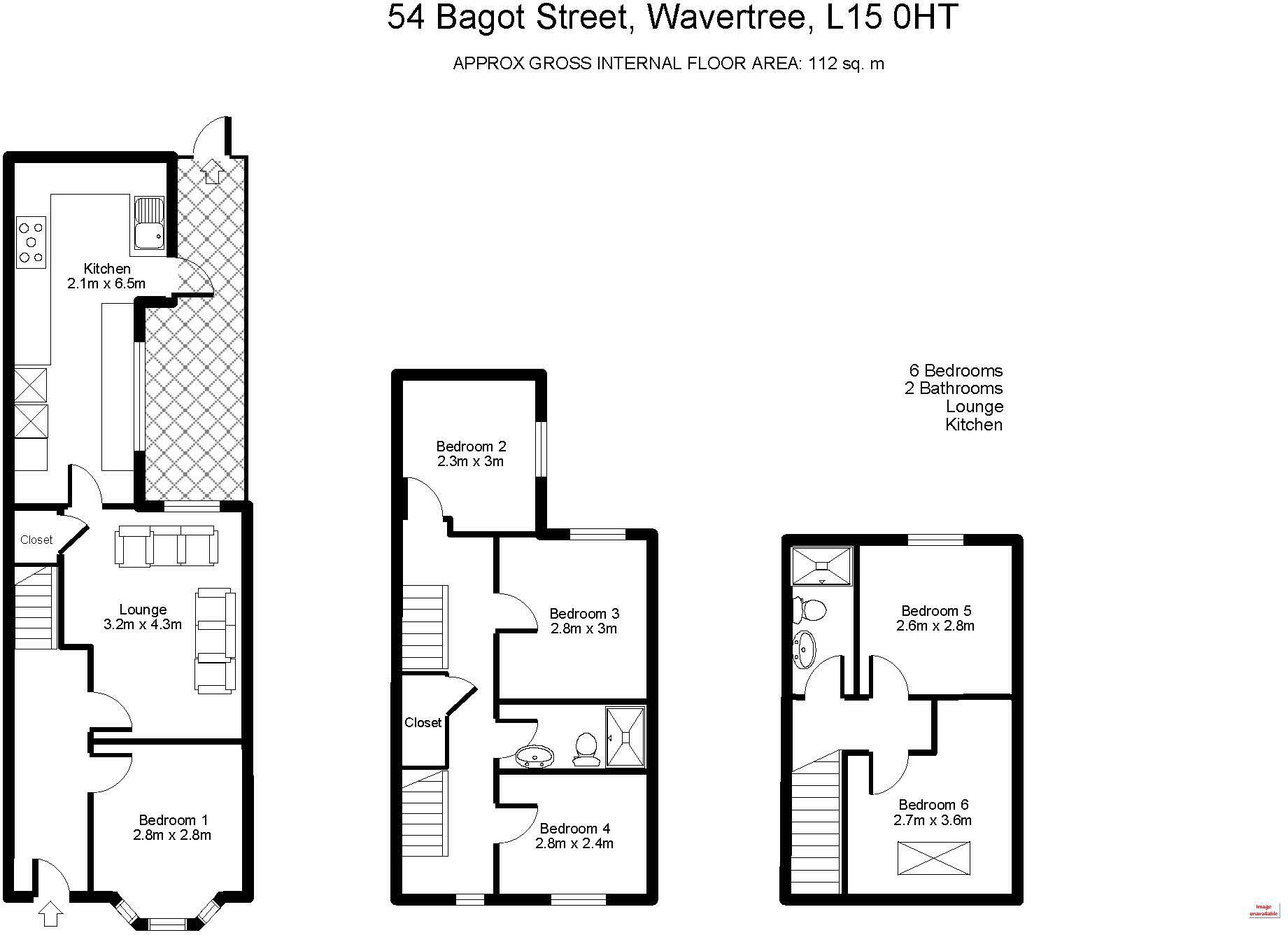 Bagot Street, Liverpool floorplan