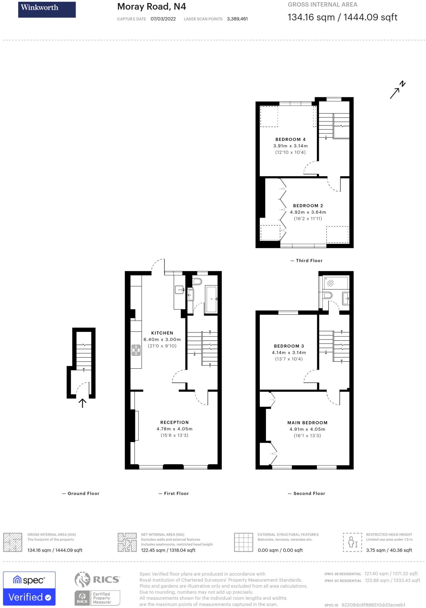 Moray Road, London, N4 floorplan