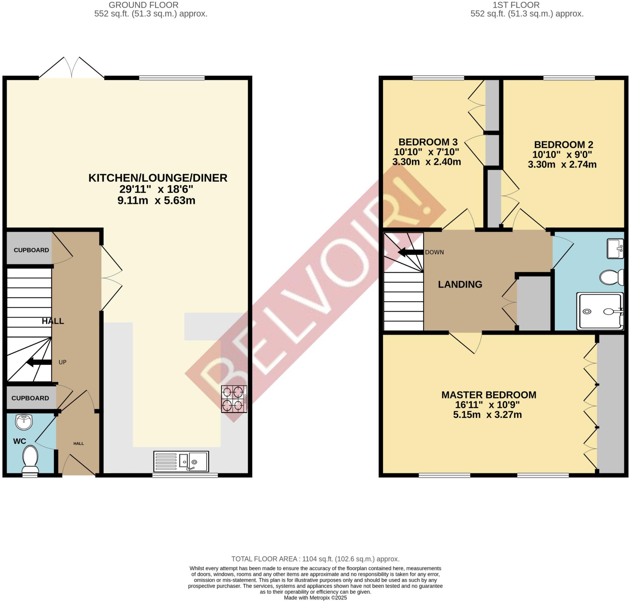 Prae Close, St Albans, AL3 floorplan