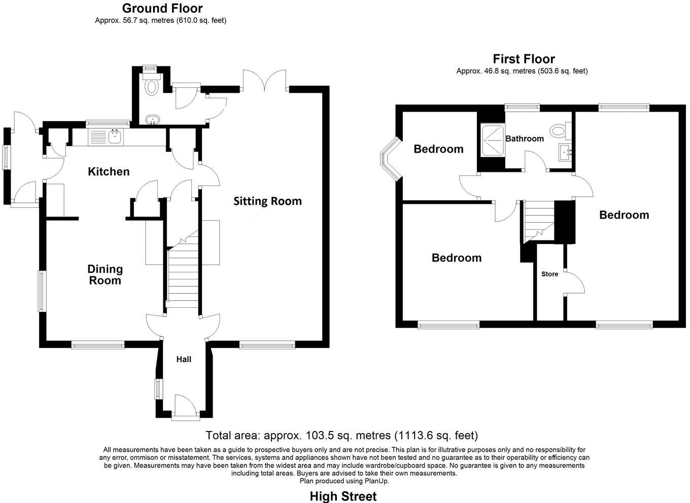 Roydon Green, High Street, Roydon floorplan