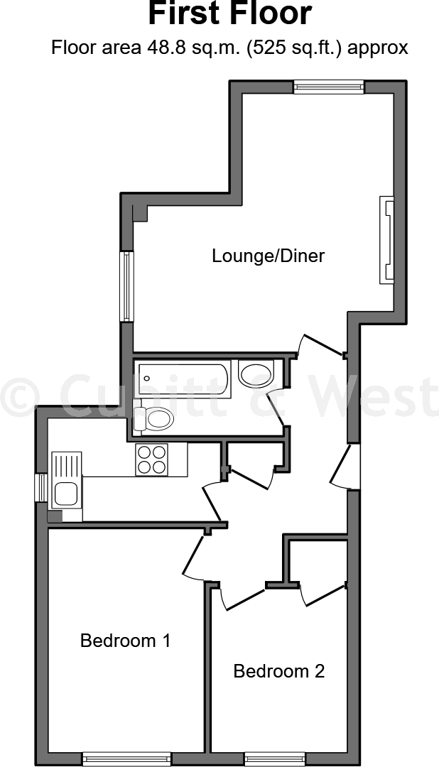 Benhill Road, Sutton, Surrey floorplan