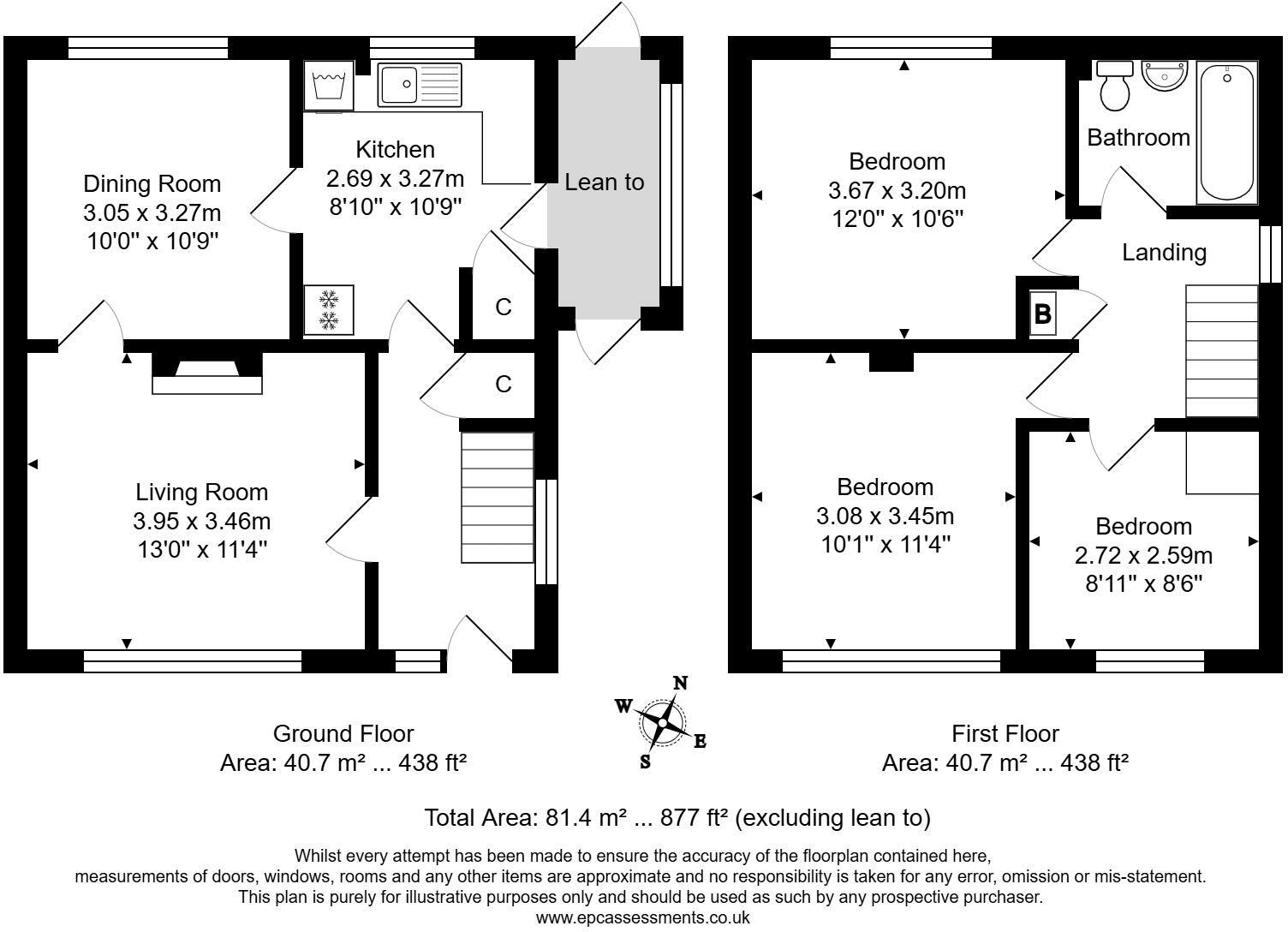 Lynfield Park, Bath floorplan