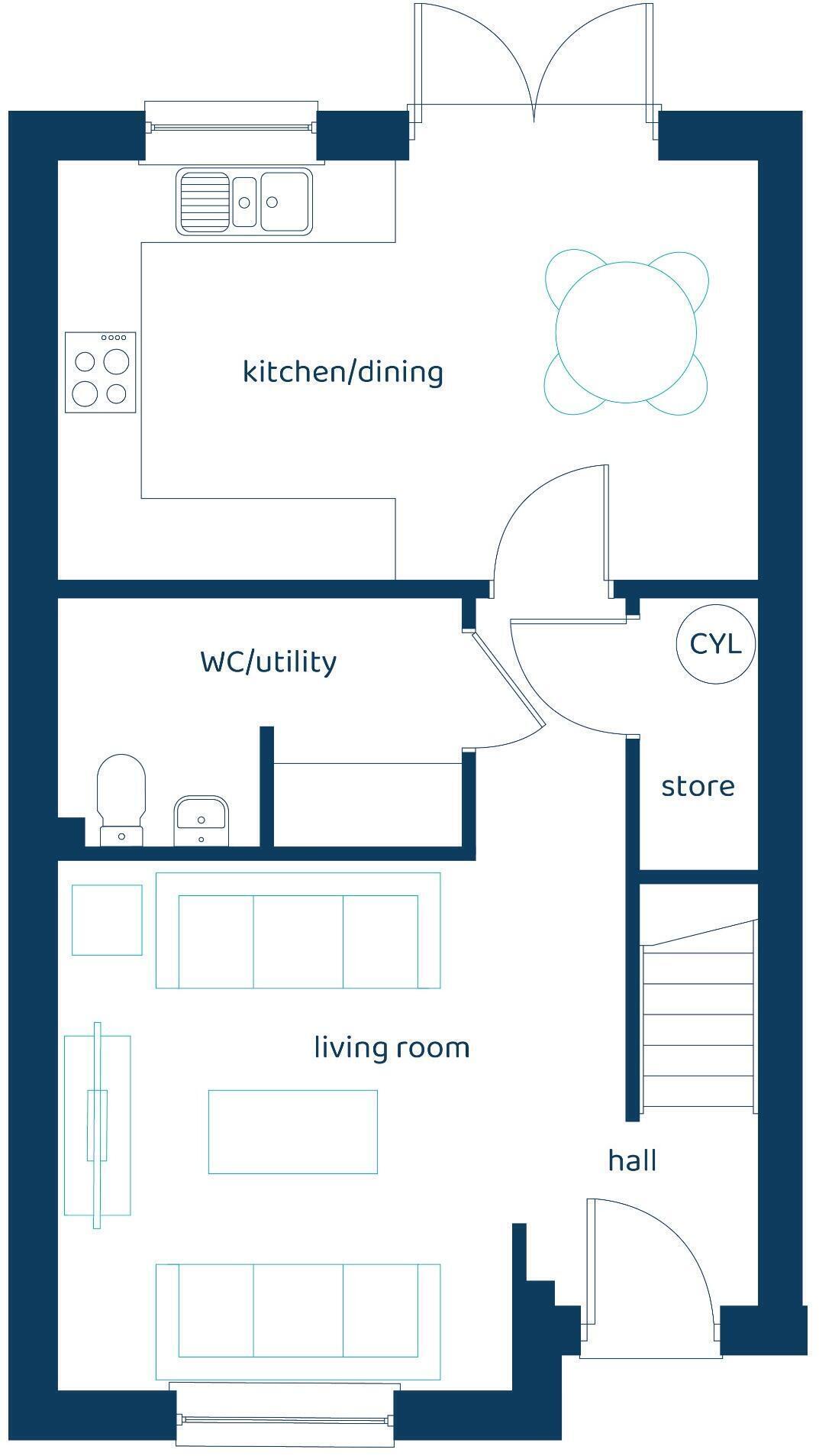 Burtonwood Road,
Warrington, 
WA5 3ZH floorplan