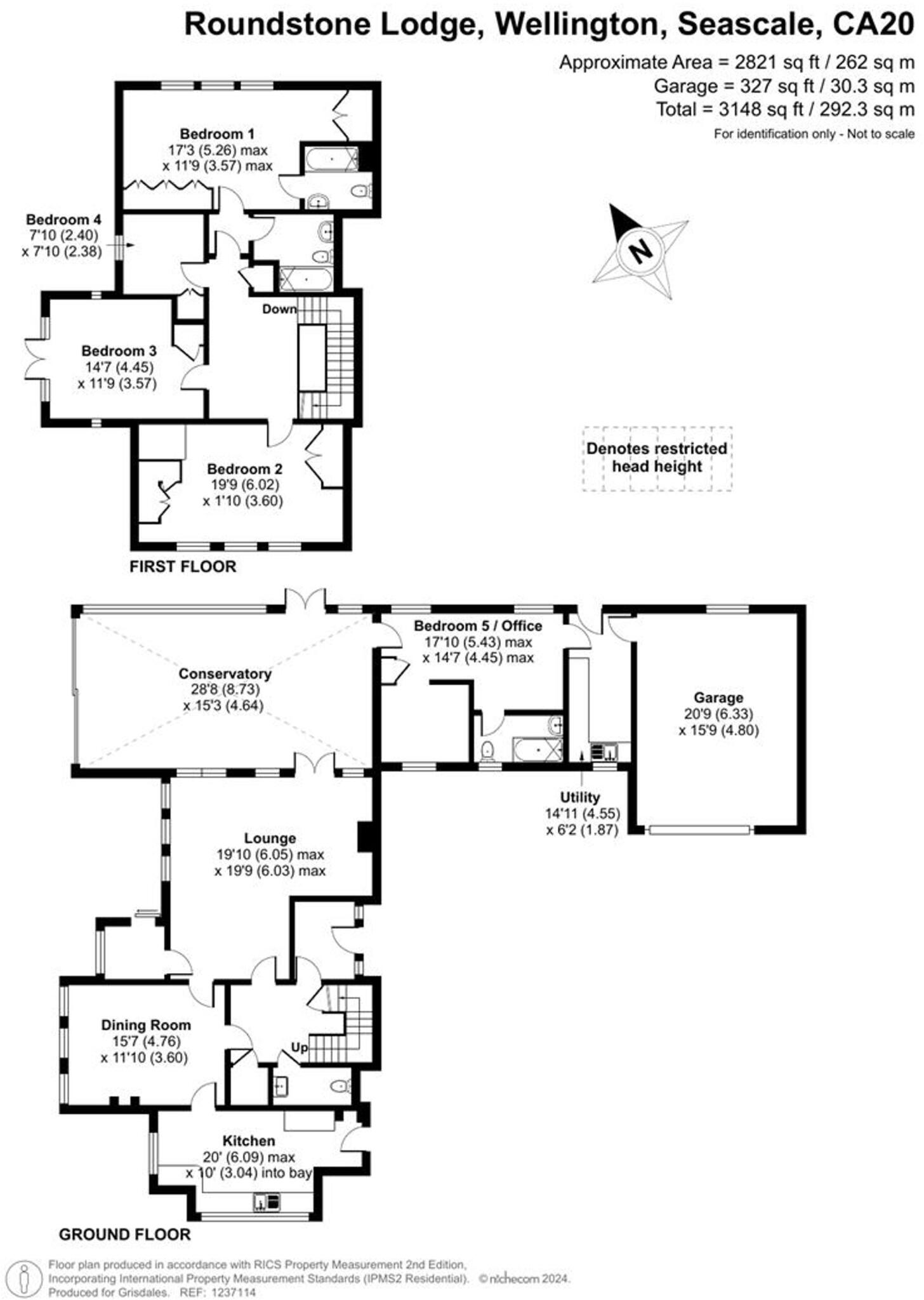 Wellington, Seascale, CA20 floorplan
