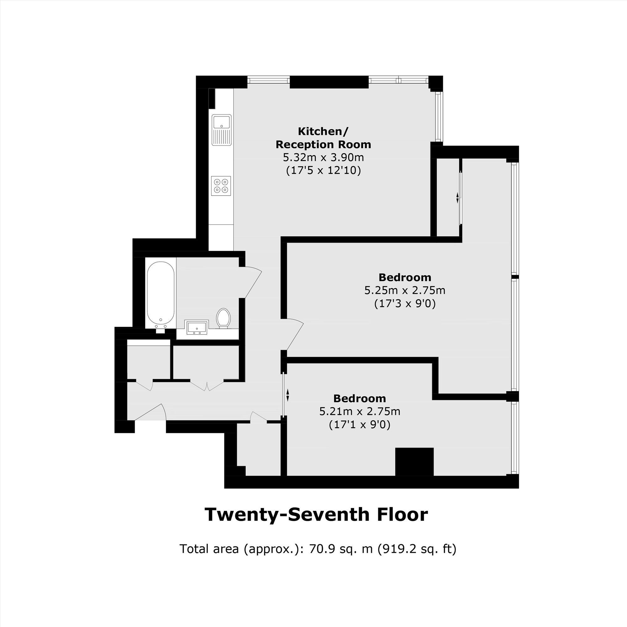 Bollinder Place, Clerkenwell floorplan