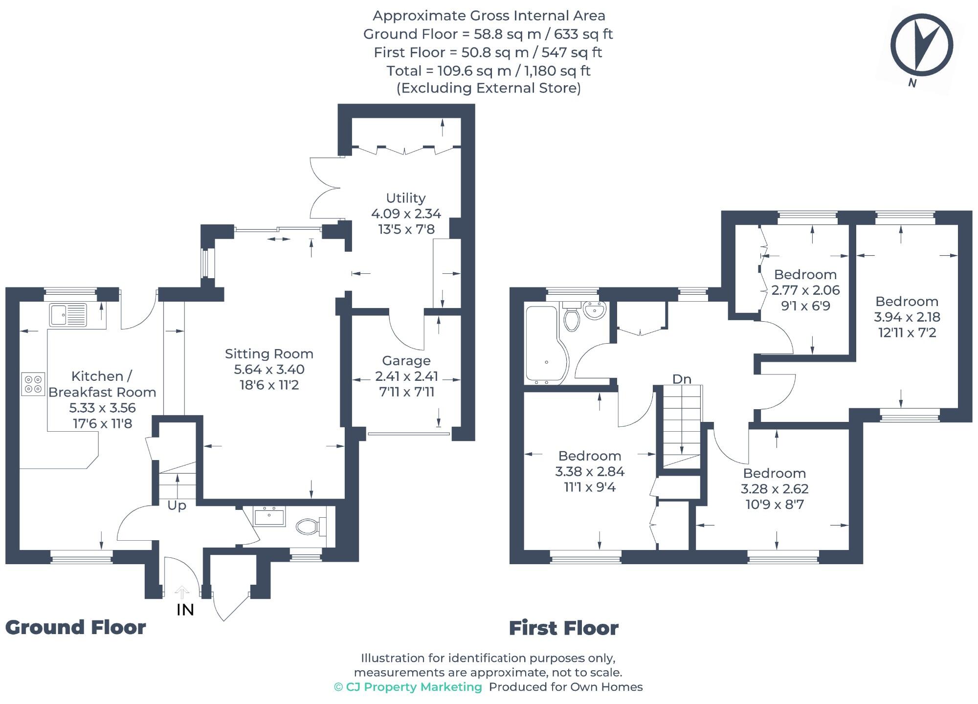 Sheepcroft Hill, Stevenage, Hertfordshire, SG2 floorplan