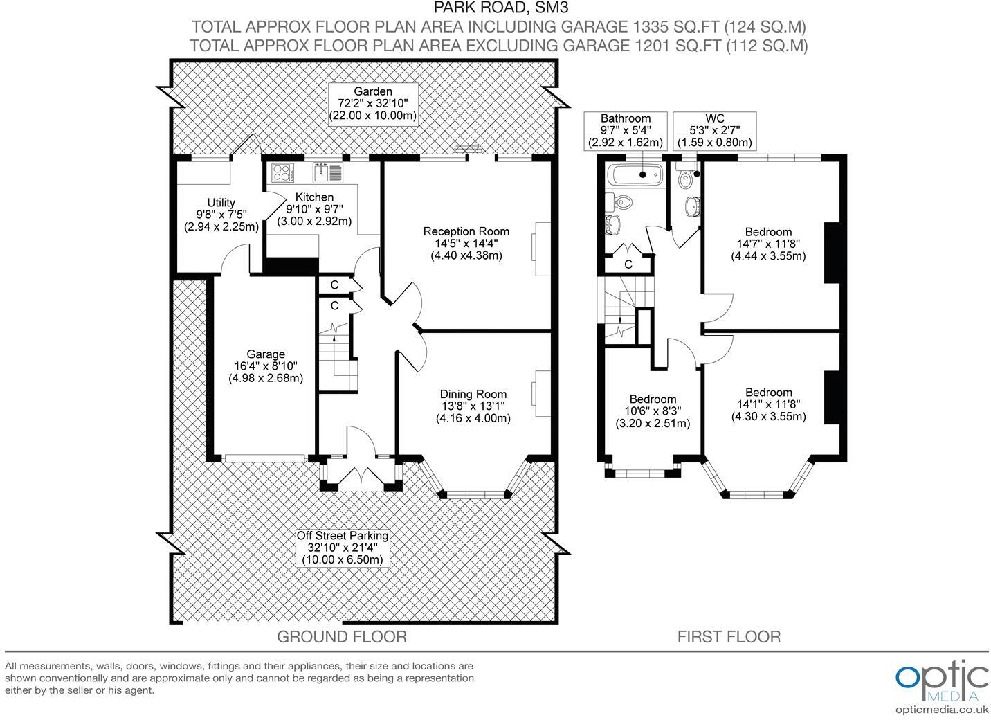 Park Road, Cheam floorplan