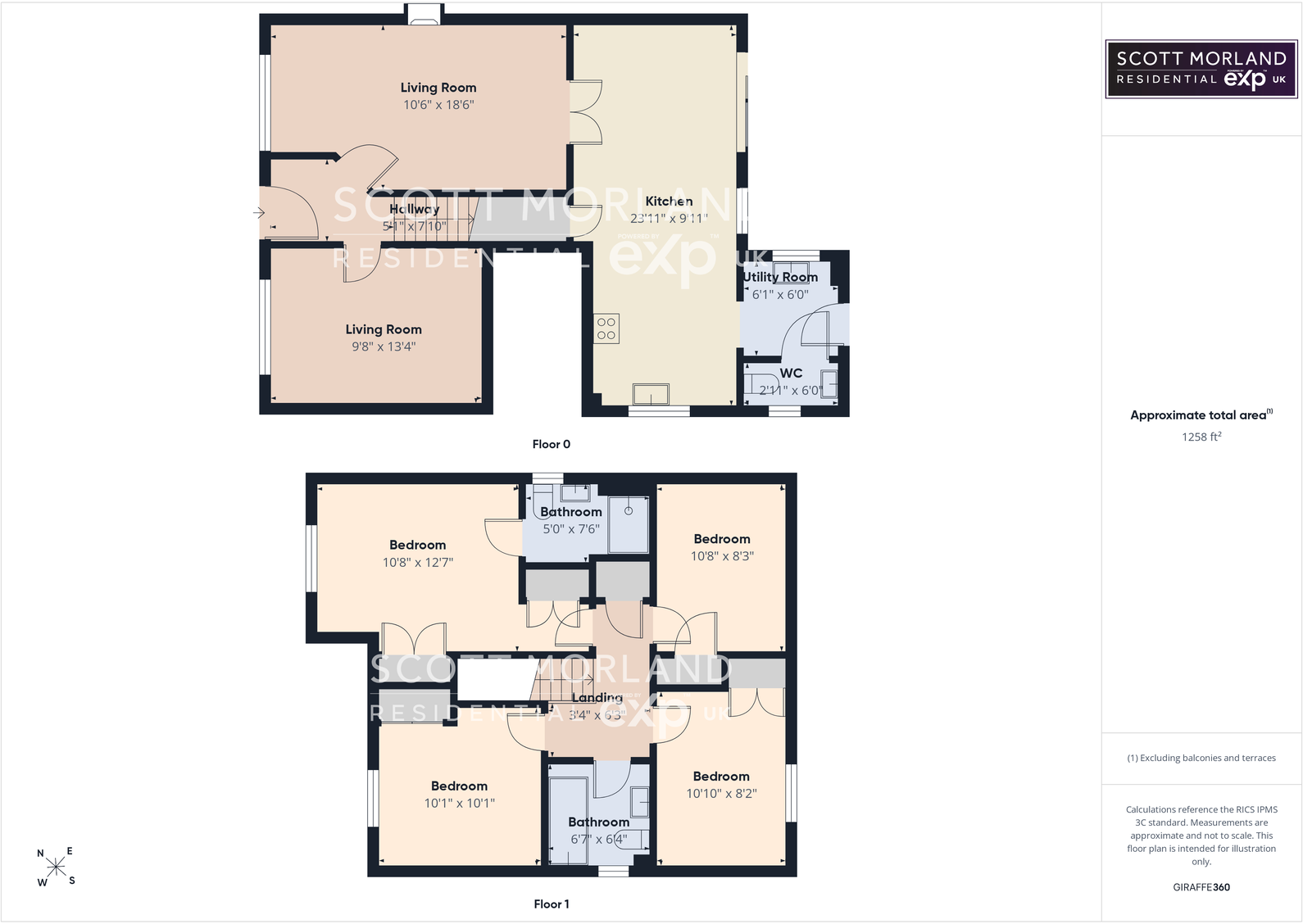 Priest Down, Beggarwood, Basingstoke, RG22 4RY floorplan